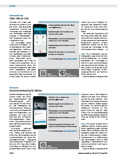 Vorschauseite 1: Kindernotfall-App: Erste Hilfe am Kind