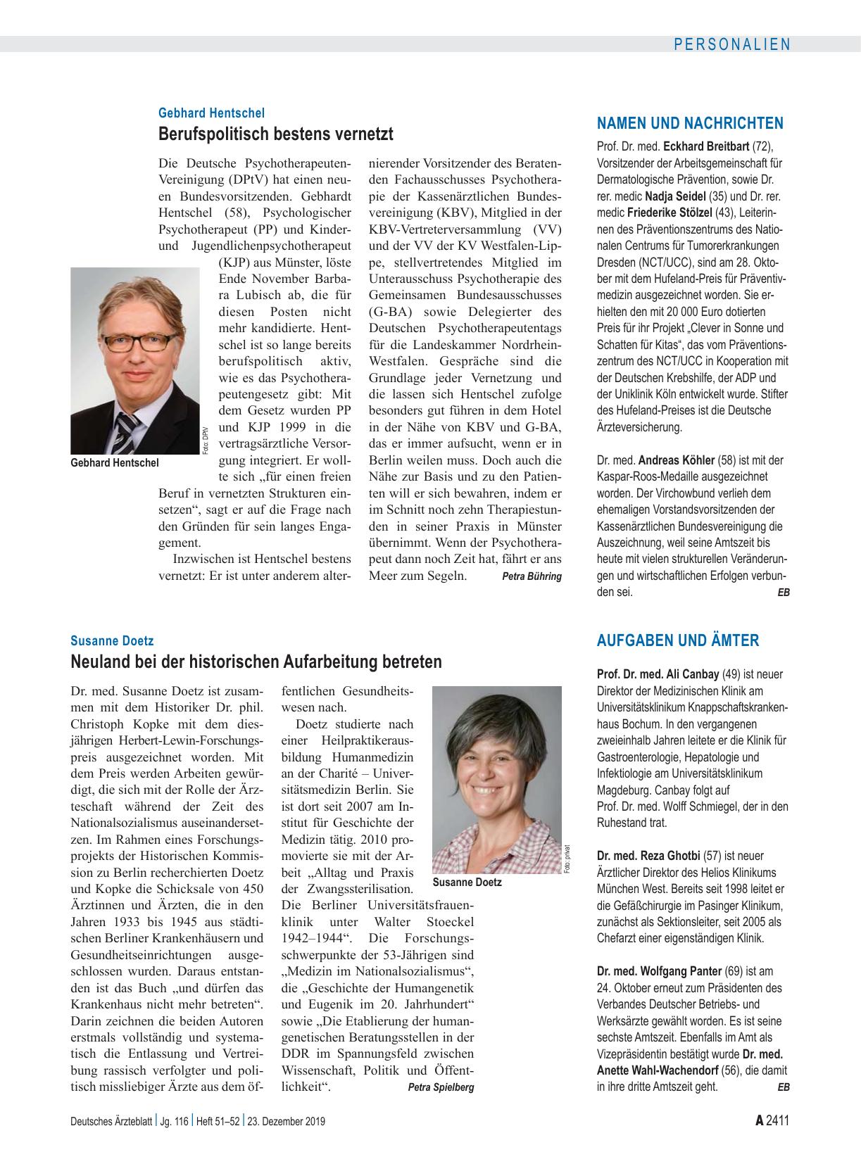 Vorschauseite 1: Aufgaben und Ämter