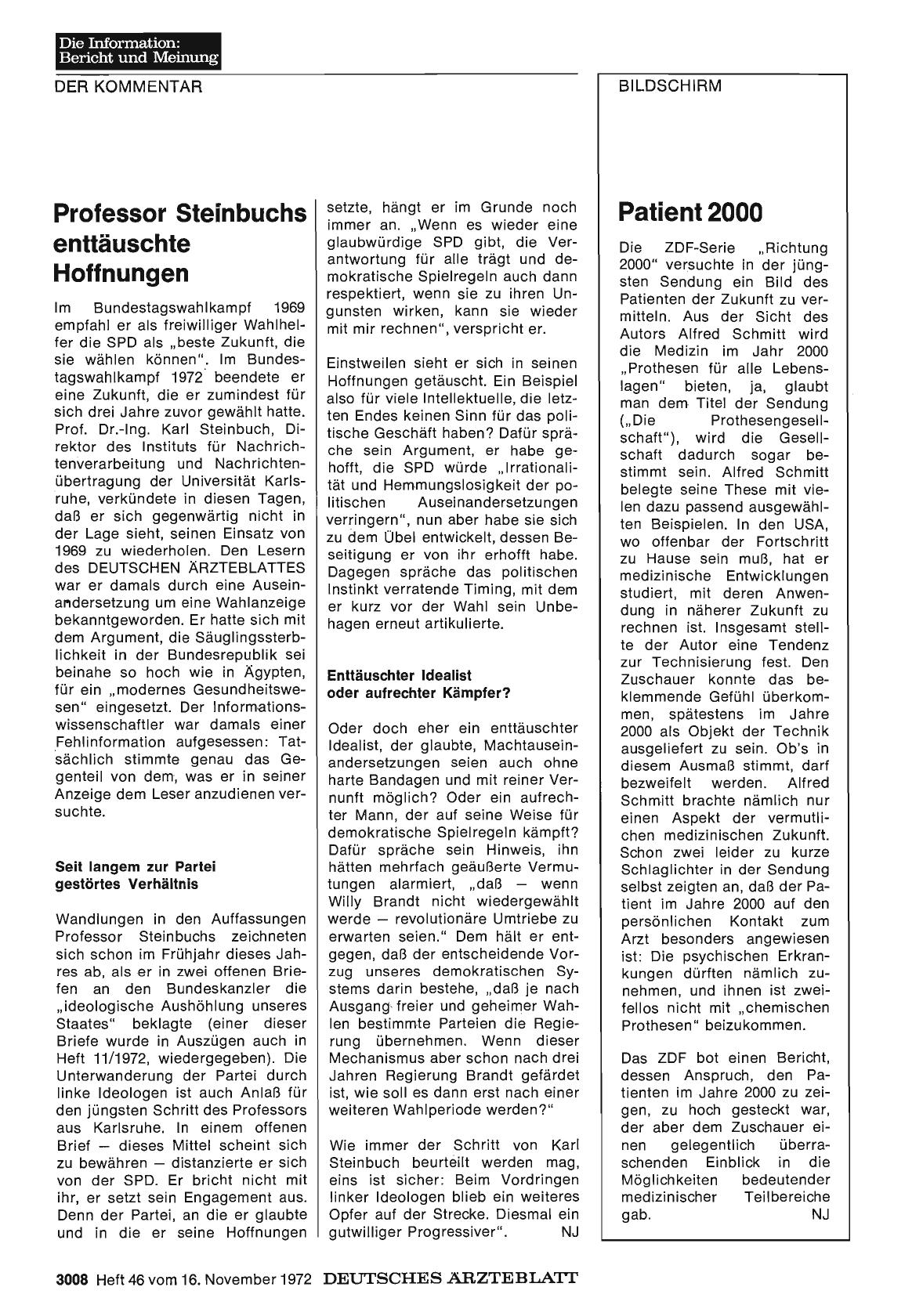 Vorschauseite 1: Patient 2000