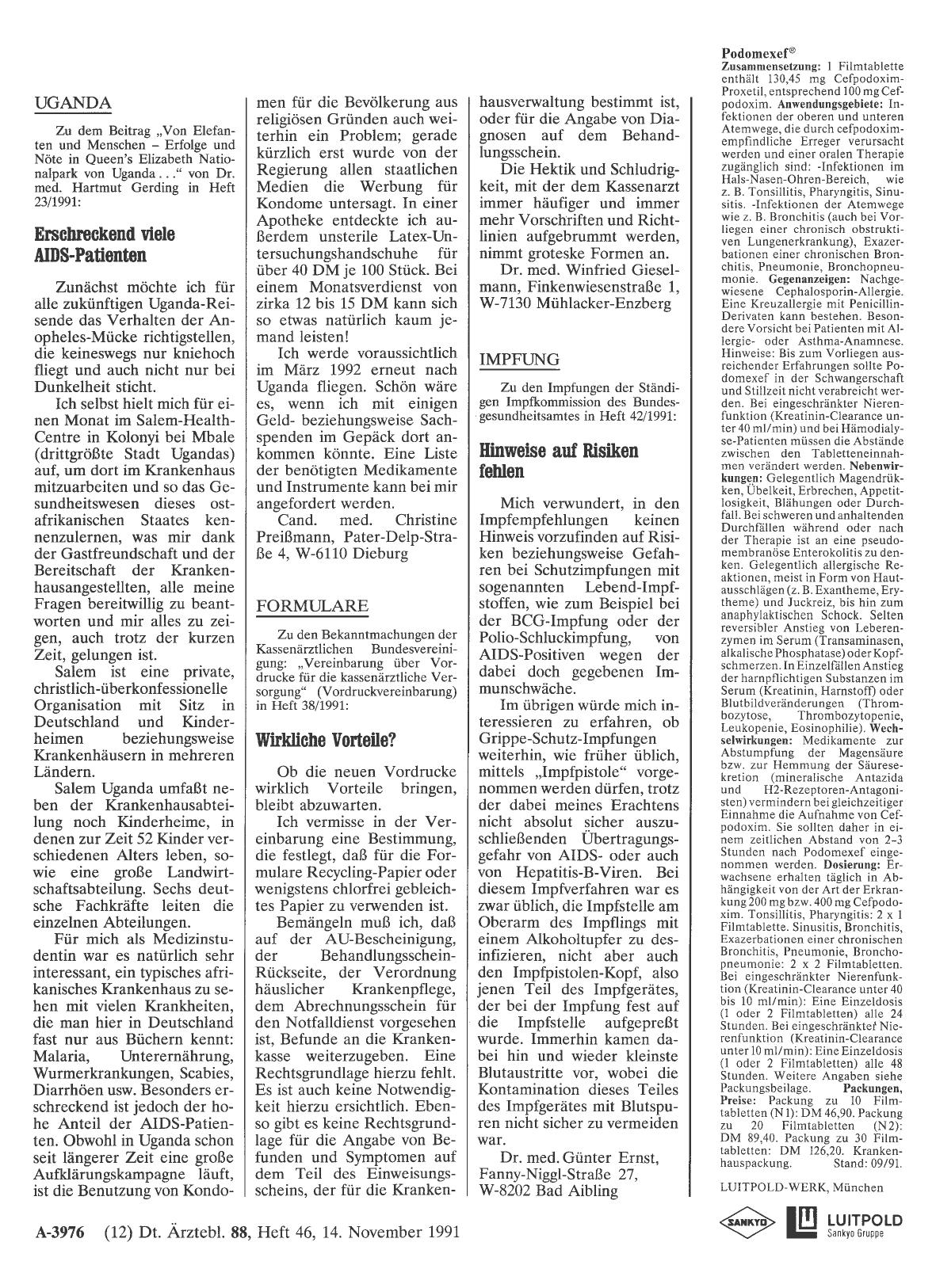 Vorschauseite 1: FORMULARE: Wirkliche Vorteile?