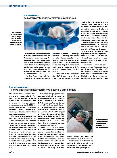 Vorschauseite 1: Herzrhythmusstörungen: Neue Datenbank zum Nutzen der stereotaktischen Strahlentherapie