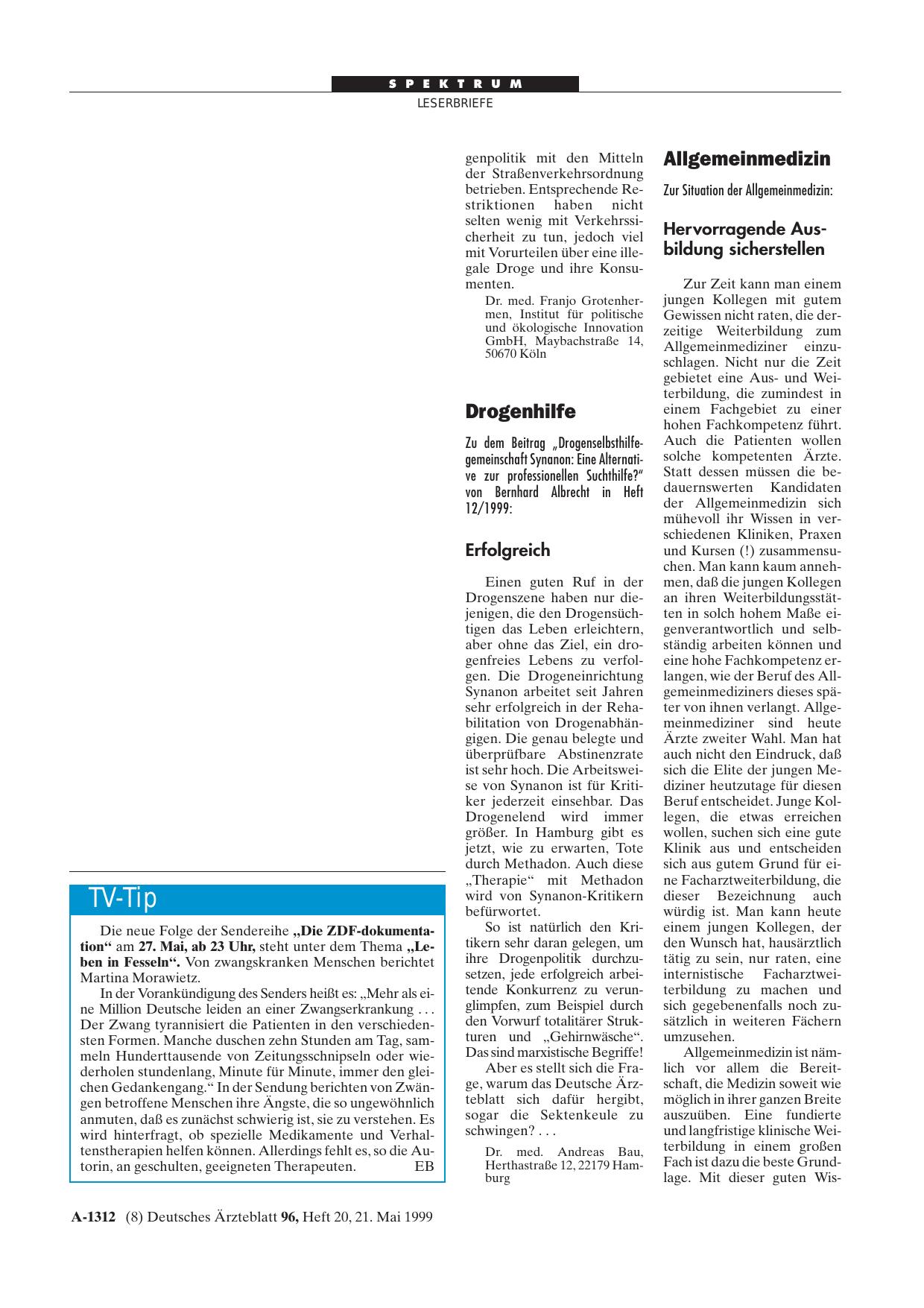 Vorschauseite 1: Allgemeinmedizin: Hervorragende Ausbildung sicherstellen