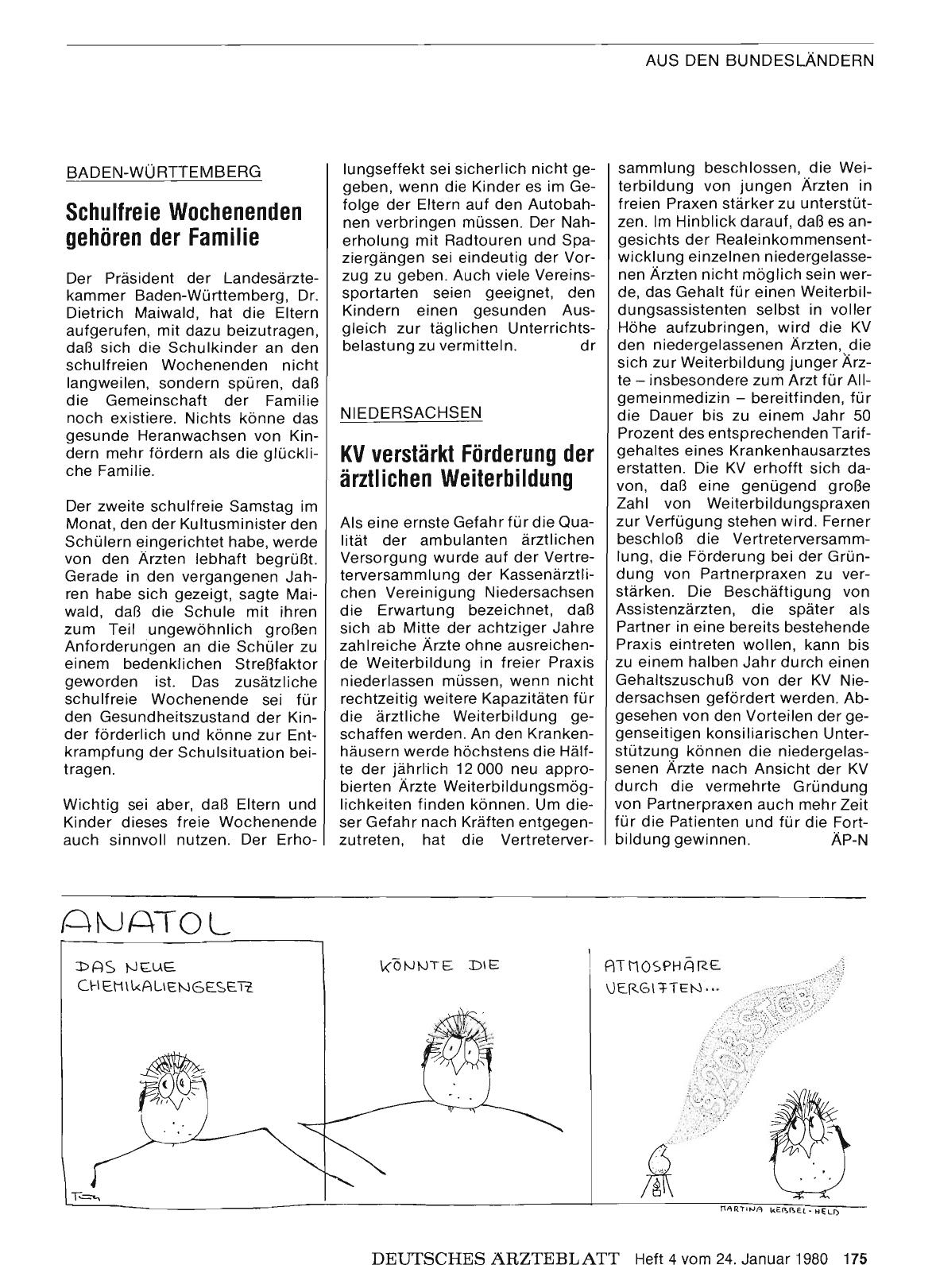 Vorschauseite 1: Niedersachsen: KV verstärkt Förderung der ärztlichen Weiterbildung