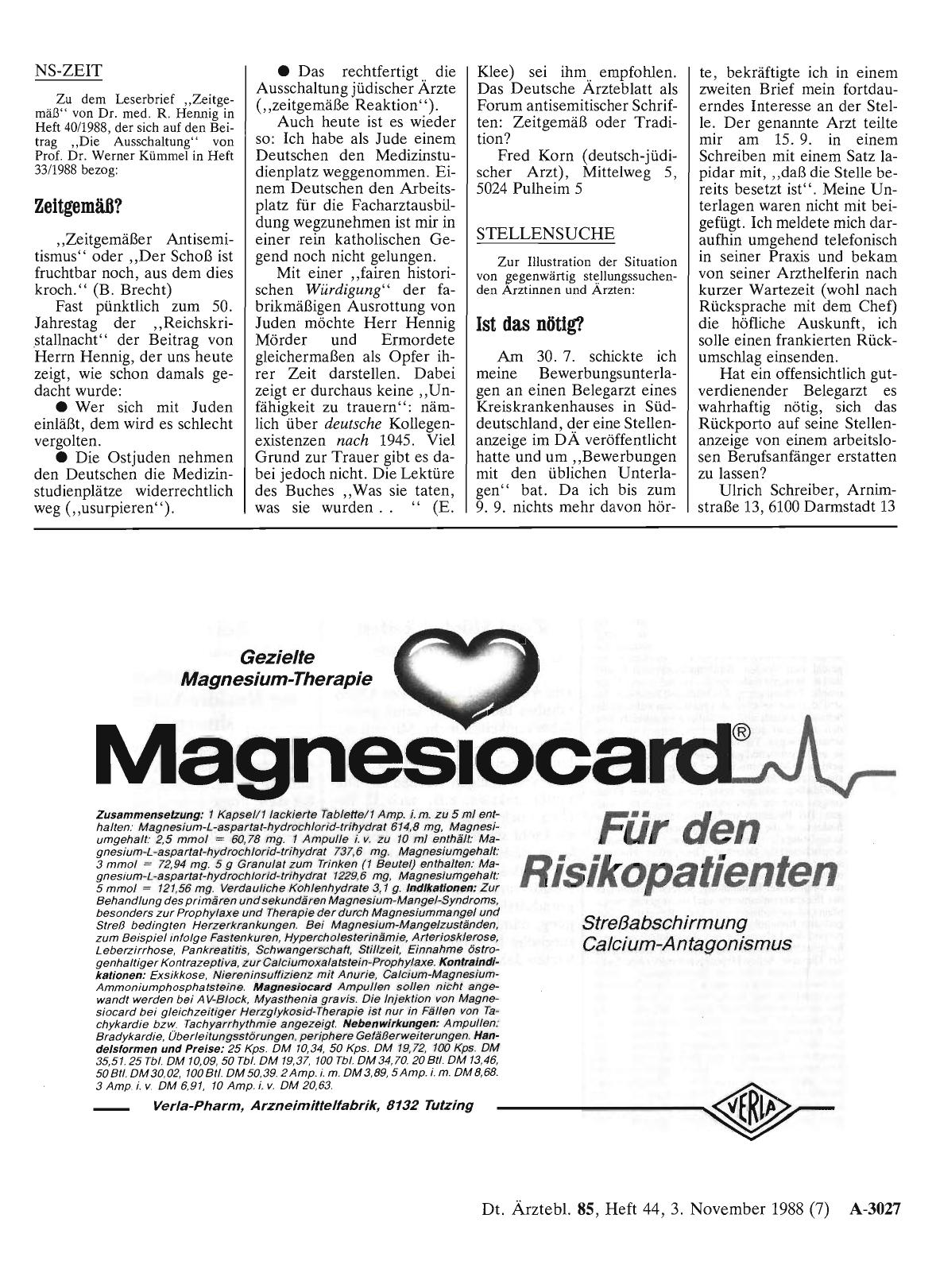Vorschauseite 1: NS-ZEIT: Zeitgemäß?