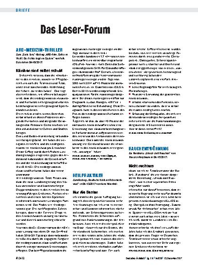 Vorschauseite 1: Rauchentwöhnung: Nicht rechtens
