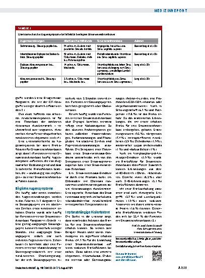 Vorschauseite 3: COVID-19-Impfung: Ein diagnostischer Blick ins Auge
