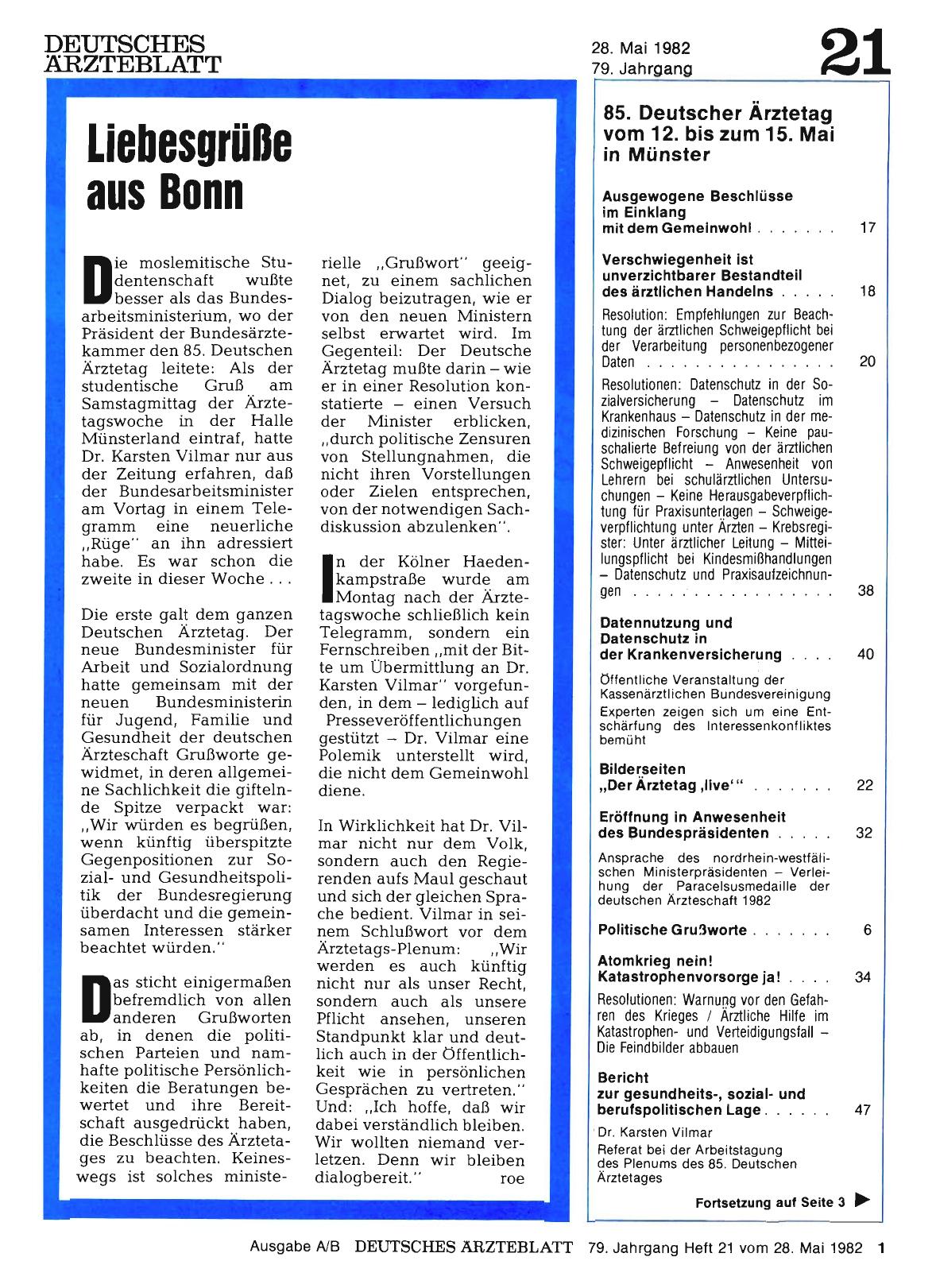 Vorschauseite 1: Liebesgrüße aus Bonn