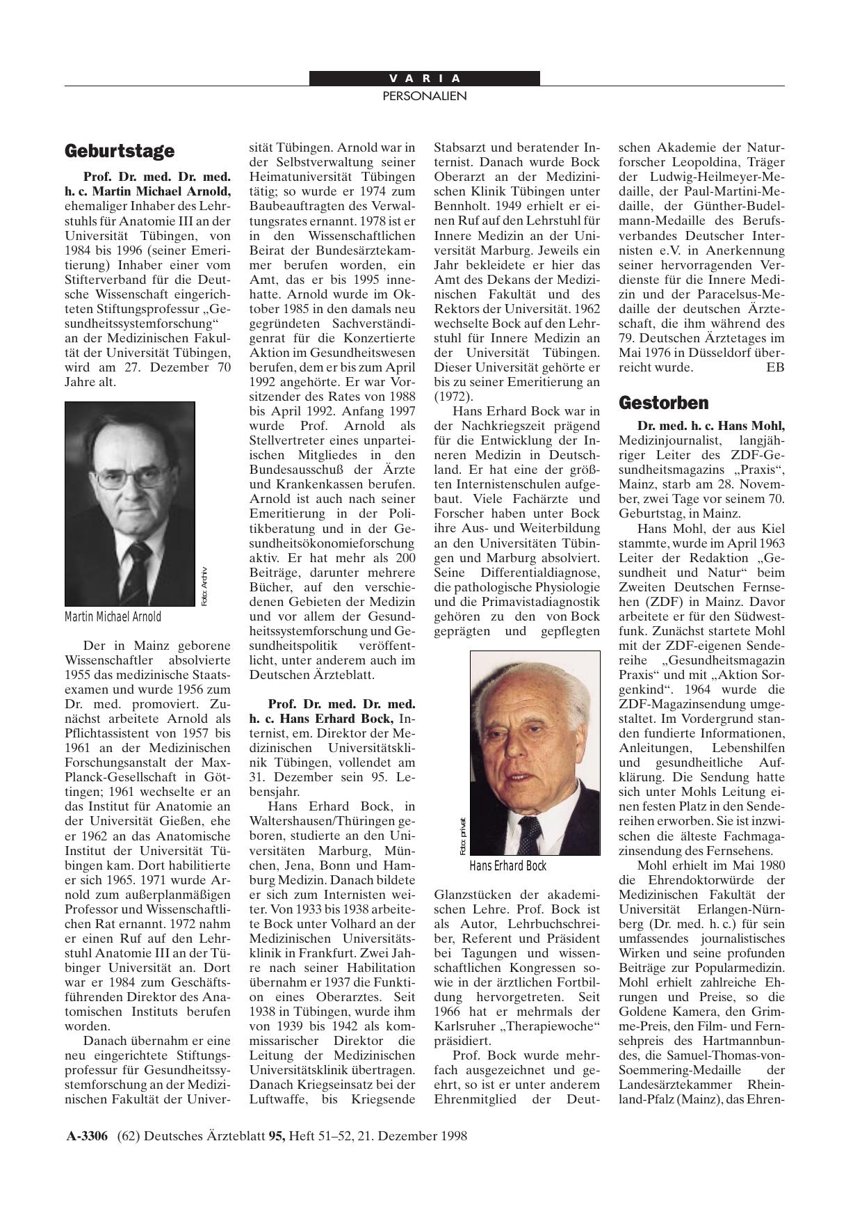 Vorschauseite 1: Geburtstage