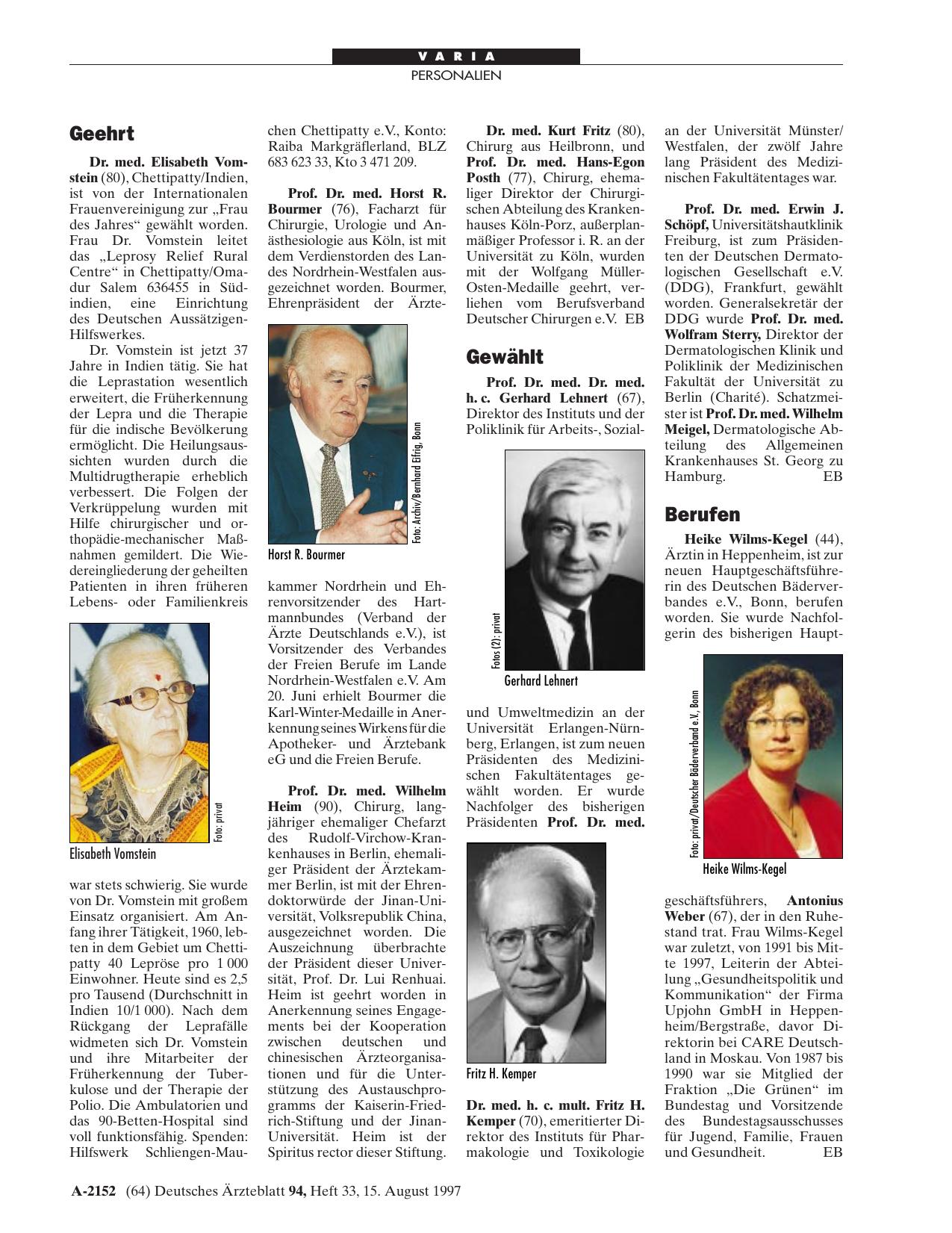 Vorschauseite 1: Berufen