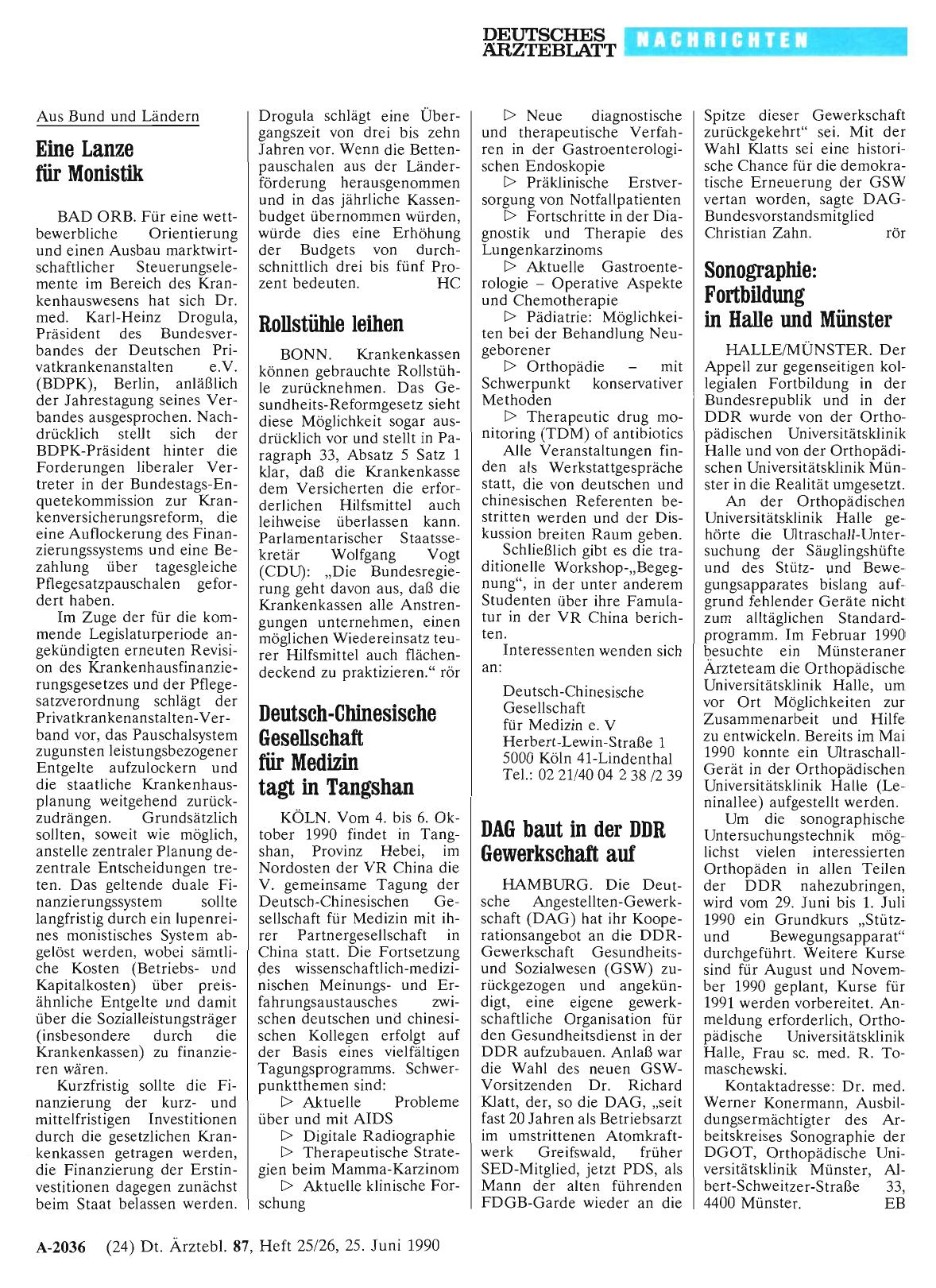 Vorschauseite 1: Rollstühle leihen