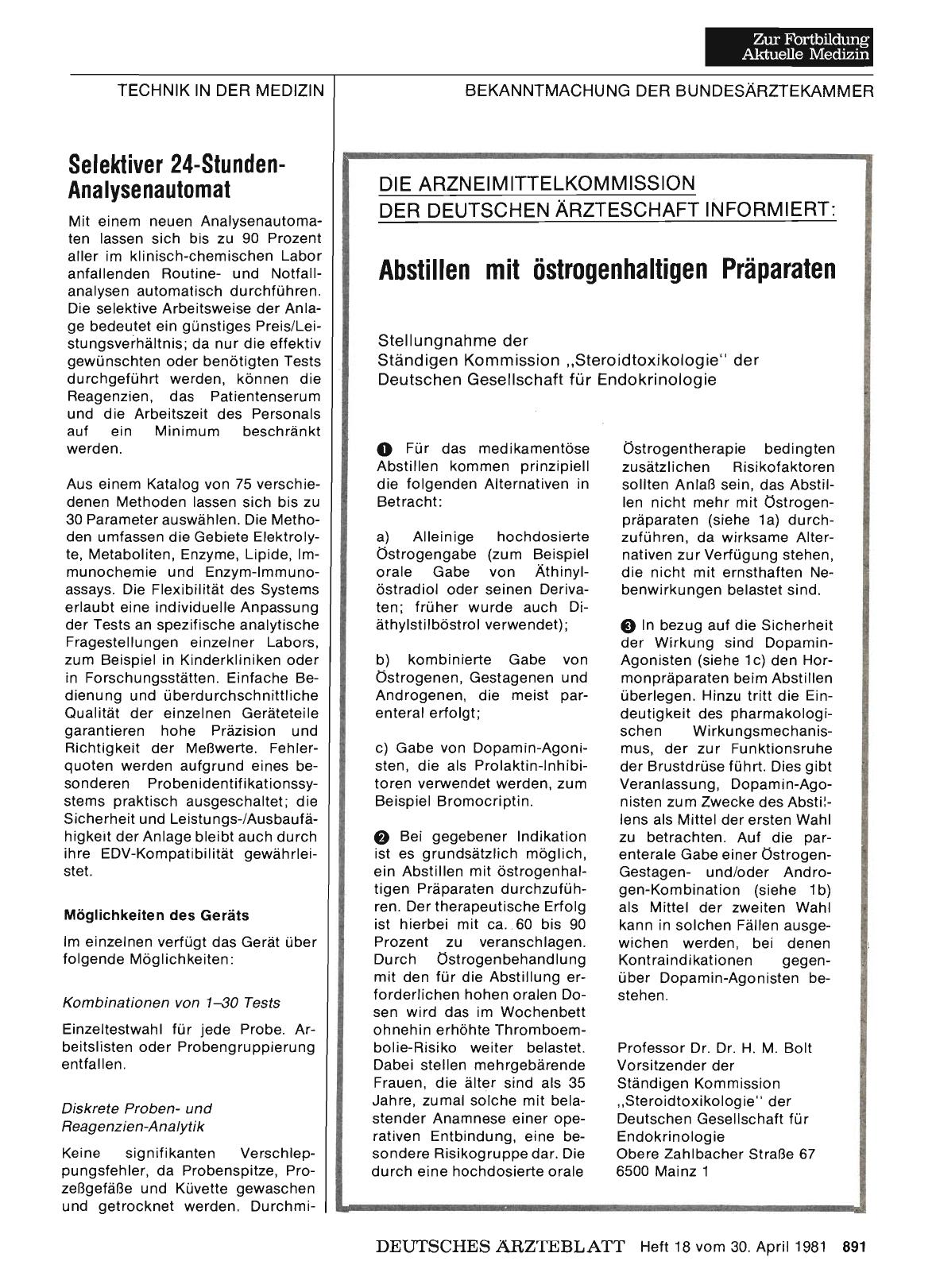 Vorschauseite 1: Selektiver 24-Stunden-Analysenautomat