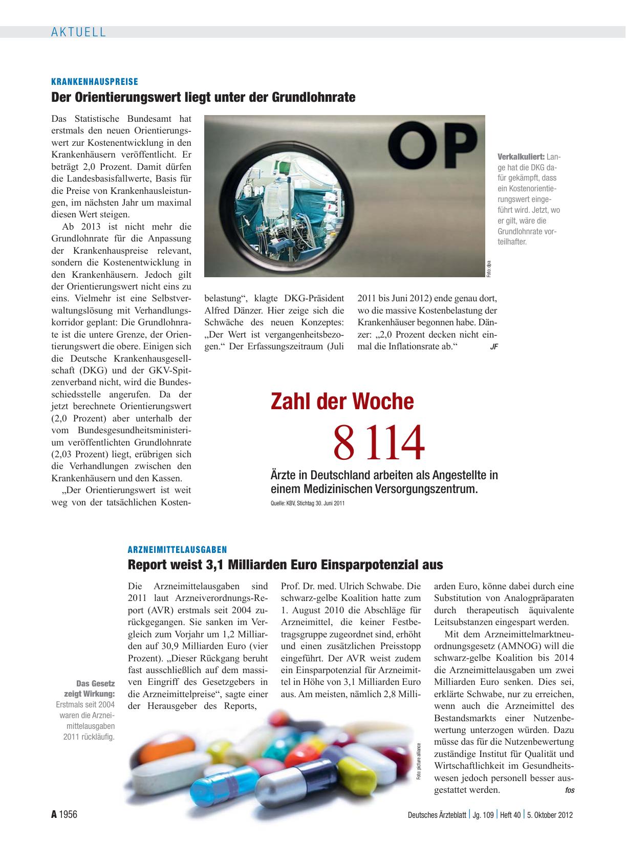 Vorschauseite 1: Zahl der Woche 8 114