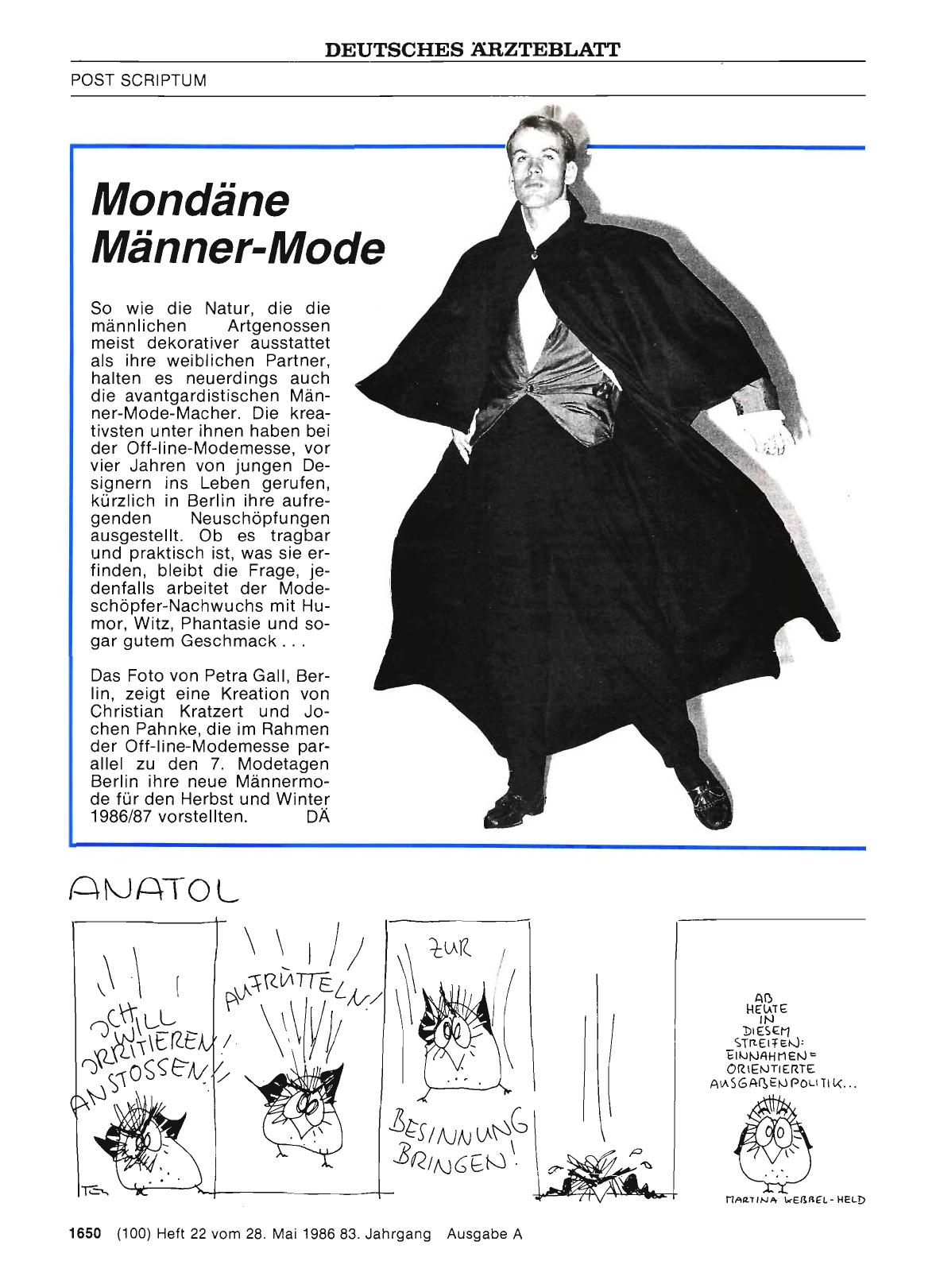 Vorschauseite 1: Mondäne Männer-Mode