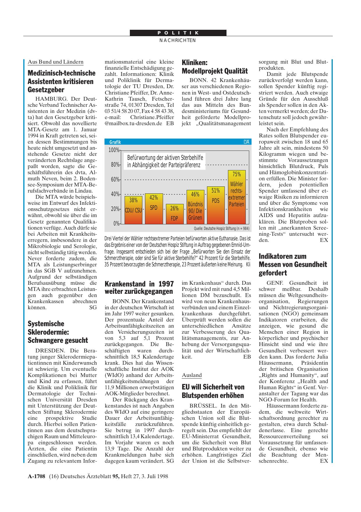 Vorschauseite 1: Medizinisch-technische Assistenten kritisieren: Gesetzgeber