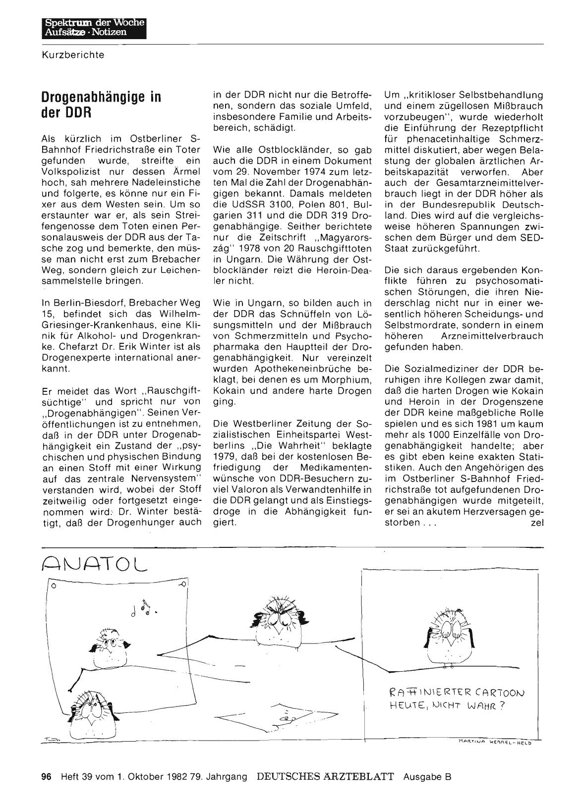 Vorschauseite 1: Drogenabhängige in der DDR