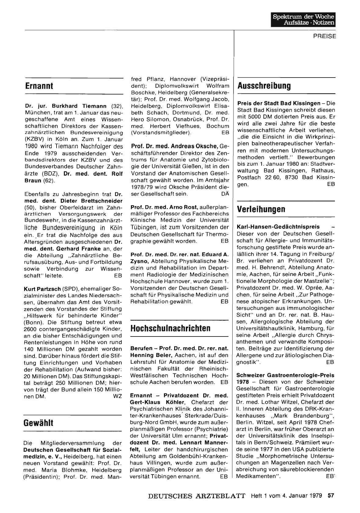 Vorschauseite 1: Hochschulnachrichten