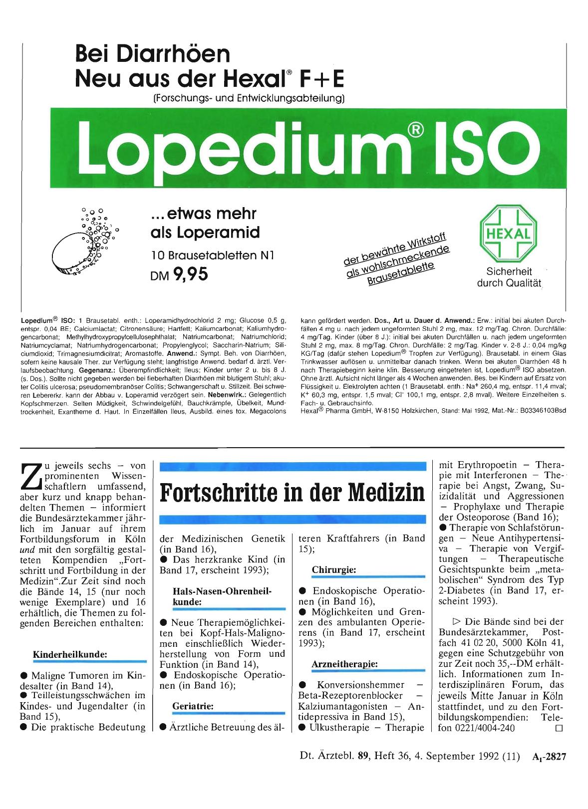 Vorschauseite 1: Fortschritte in der Medizin