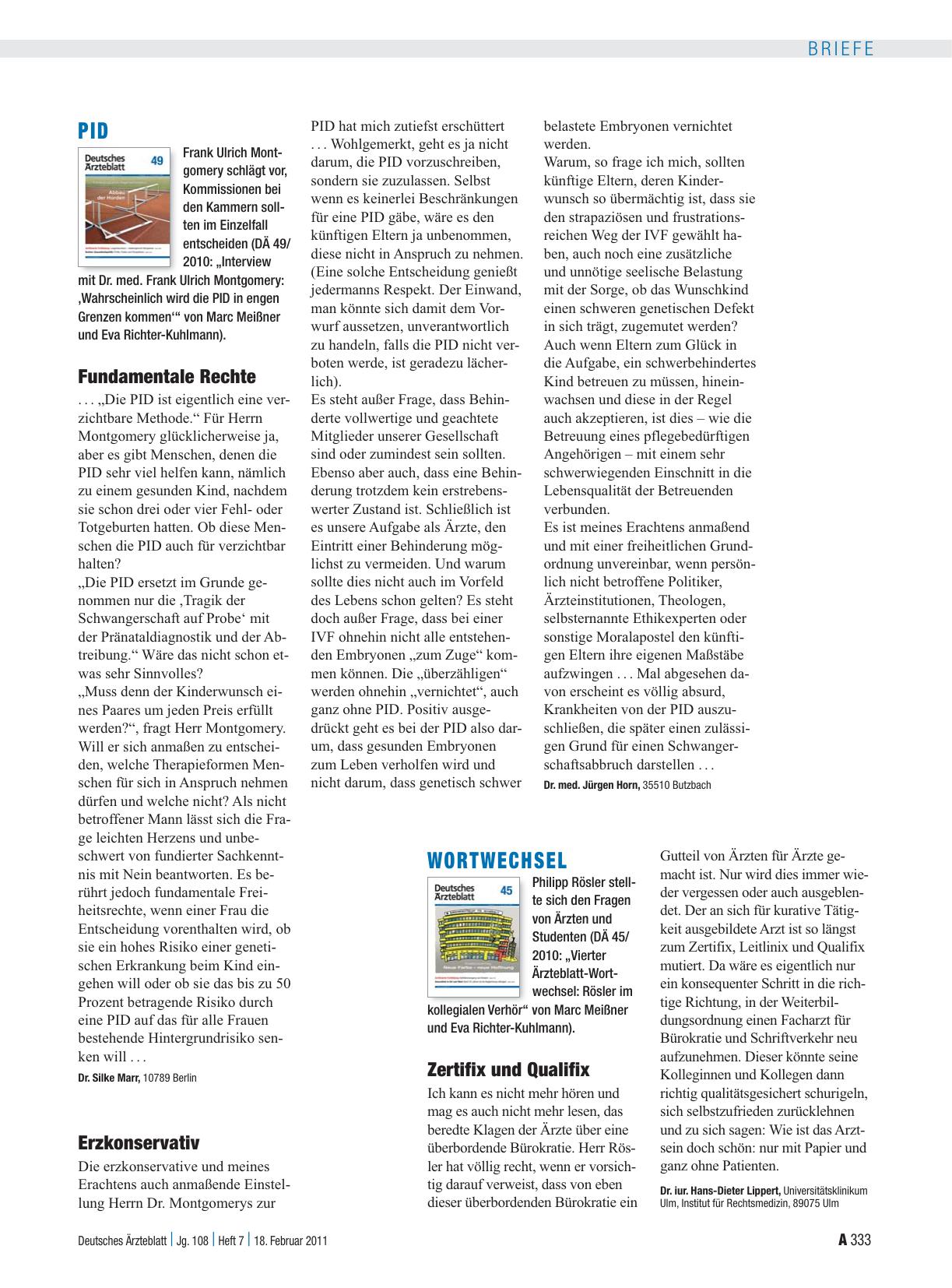 Vorschauseite 1: Wortwechsel: Zertifix und Qualifix