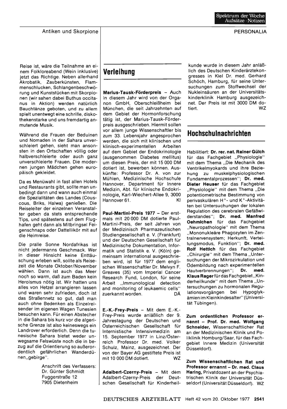 Vorschauseite 1: Hochschulnachrichten