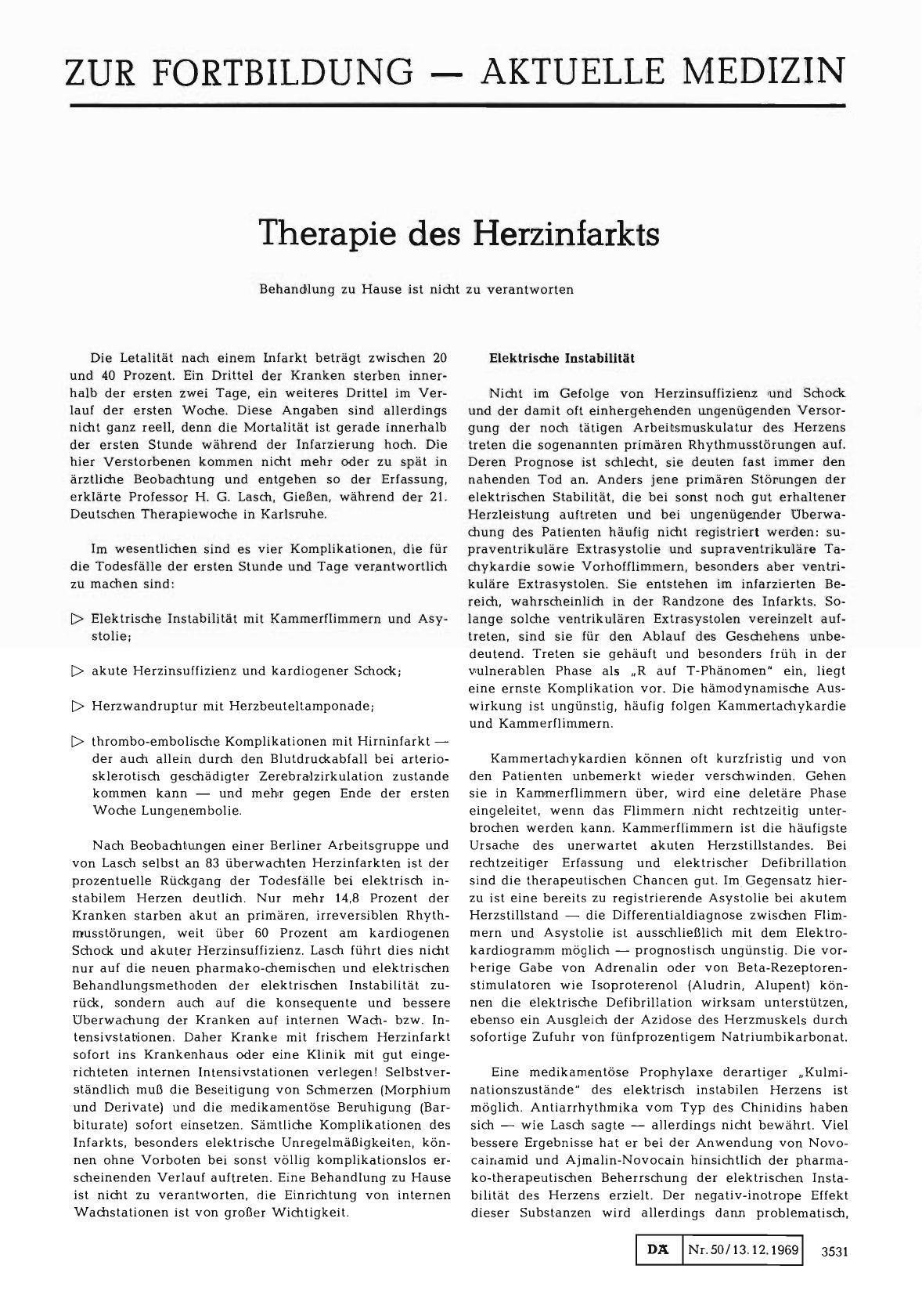 Vorschauseite 1: Therapie des Herzinfarkts