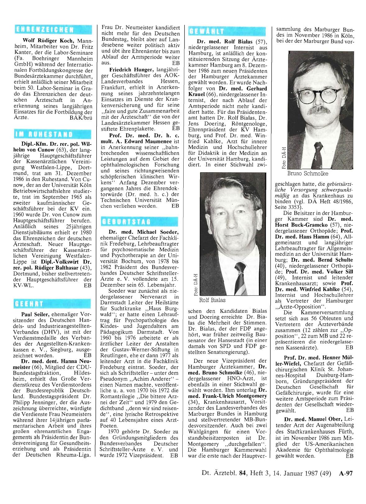 Vorschauseite 1: Geehrt