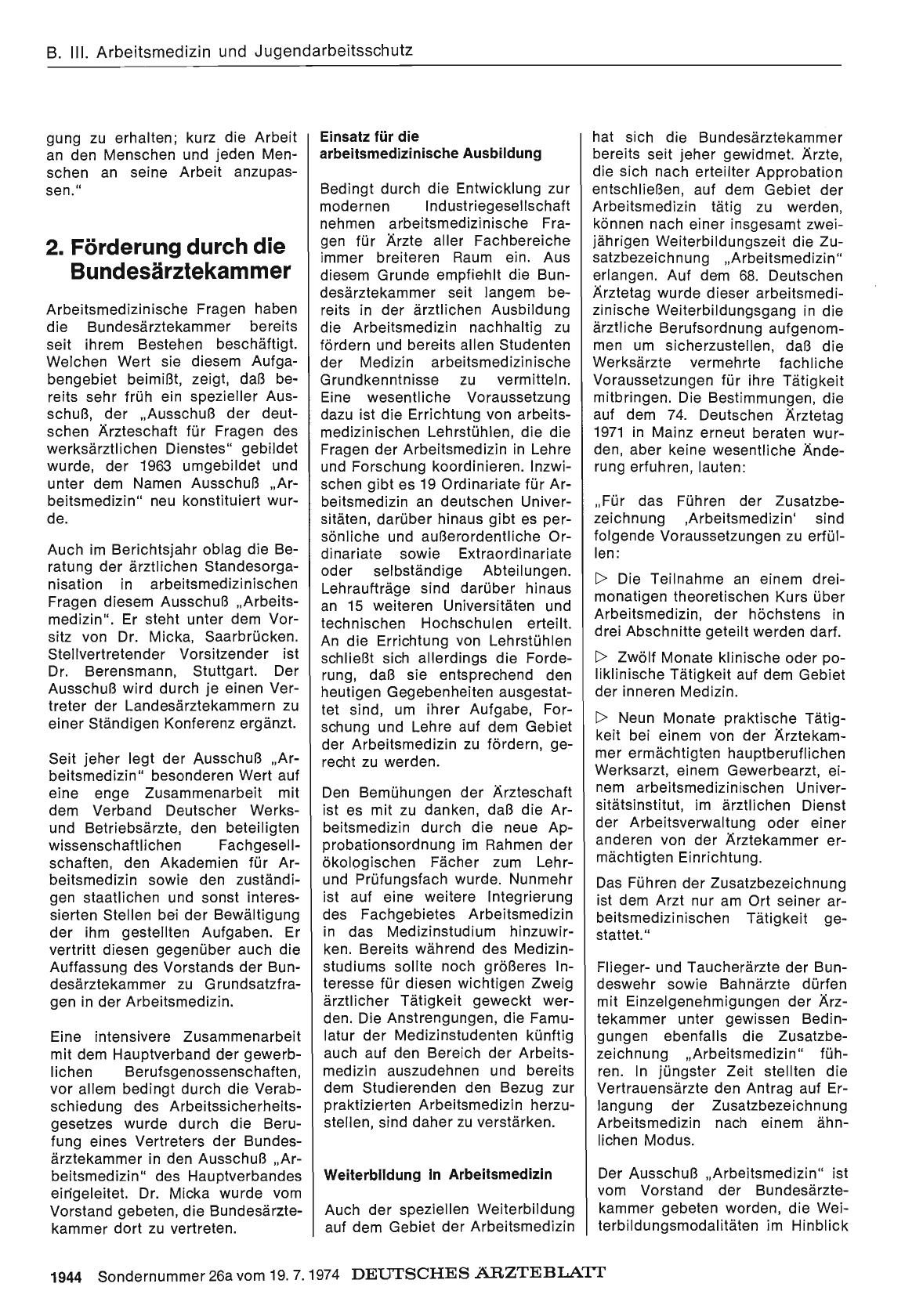 Vorschauseite 1: 2. Förderung durch die Bundesärztekammer
