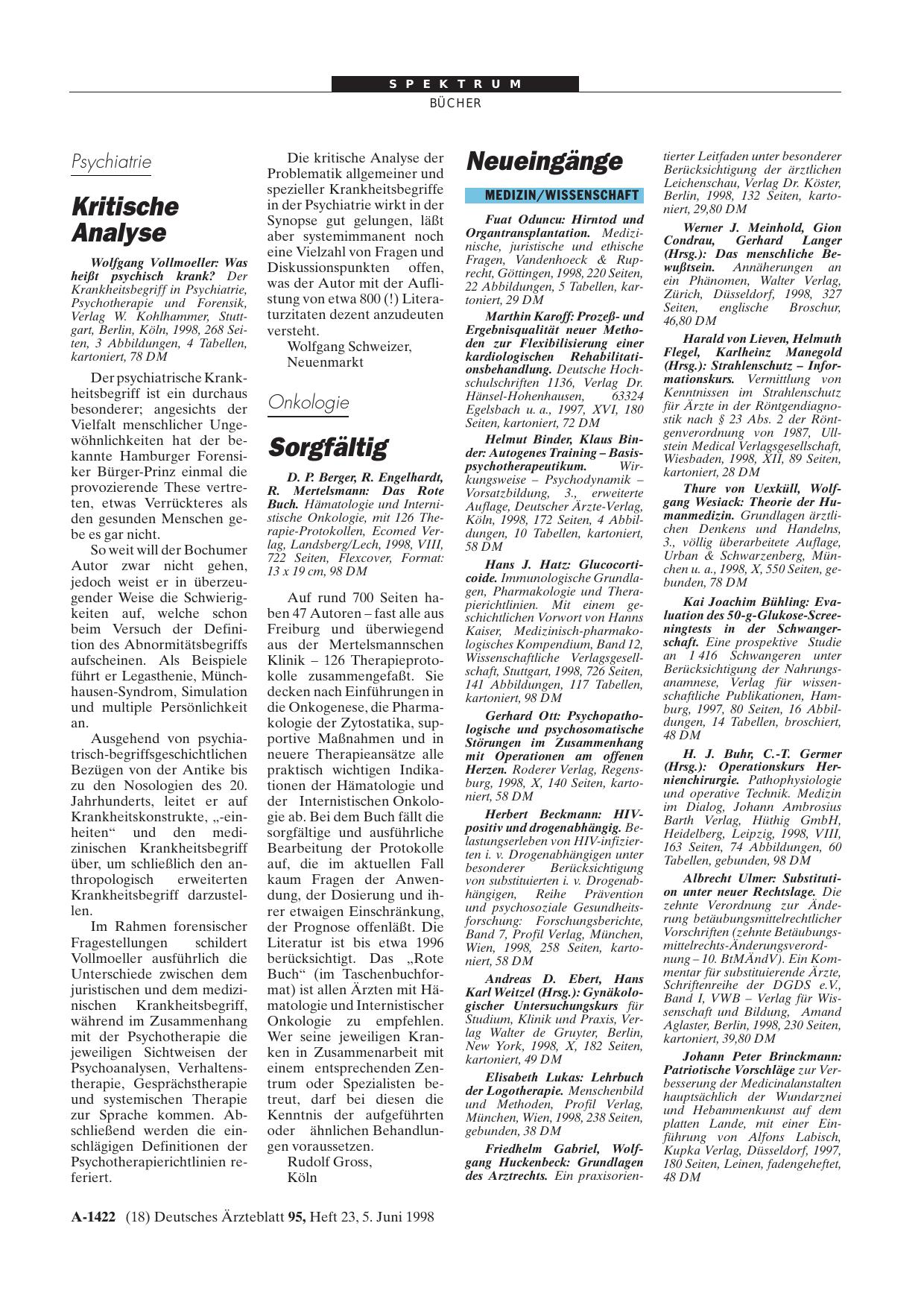 Vorschauseite 1: Das Rote Buch