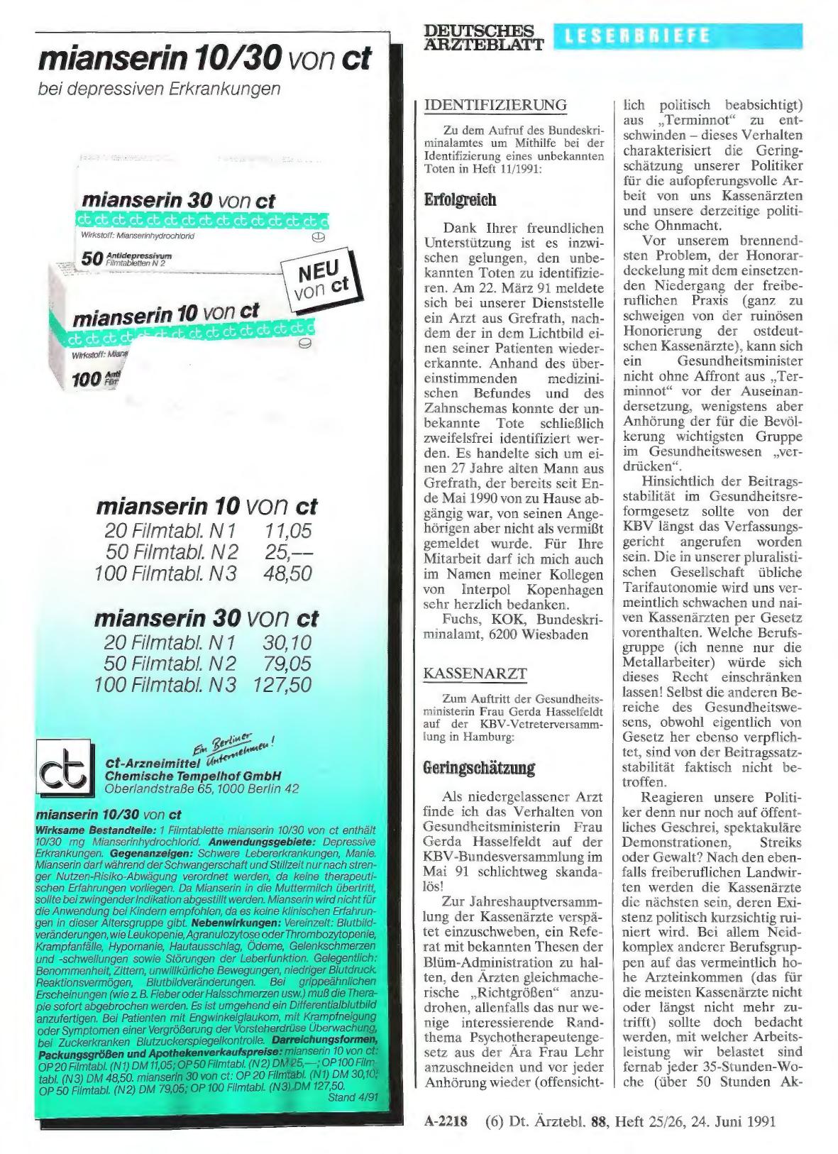 Vorschauseite 1: IDENTIFIZIERUNG: Erfolgreich