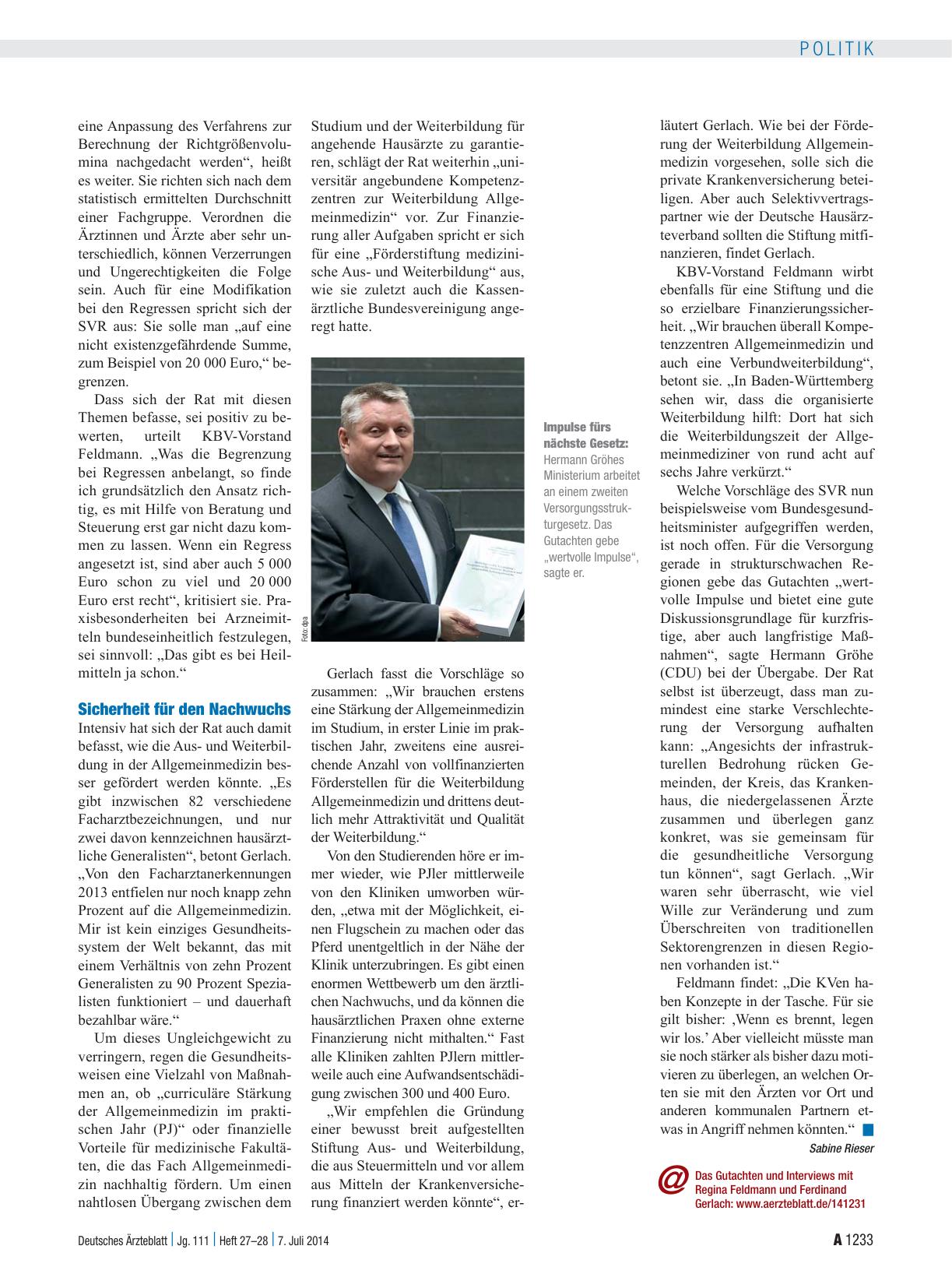 Vorschauseite 3: Gutachten des Sachverständigenrats: „Markante Maßnahmen“ fürs Land