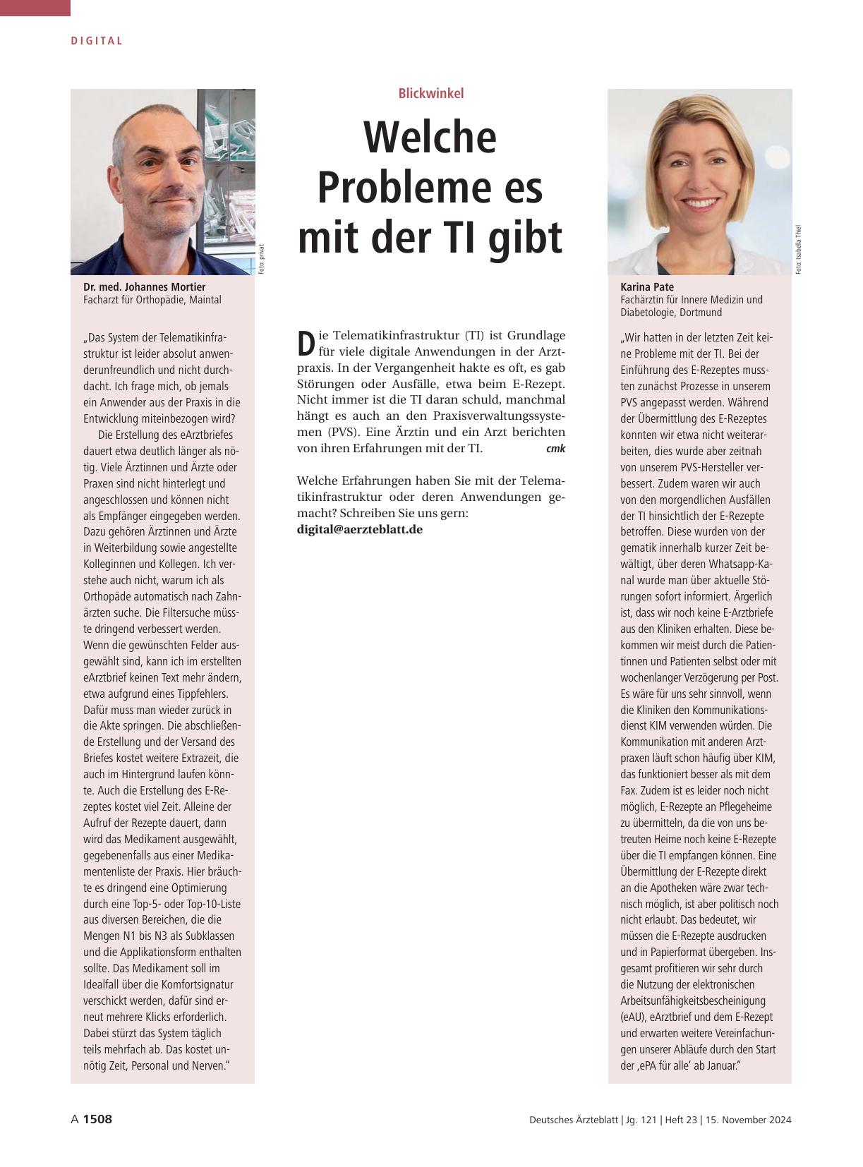 Vorschauseite 1: Blickwinkel: Welche Probleme es mit der IT gibt