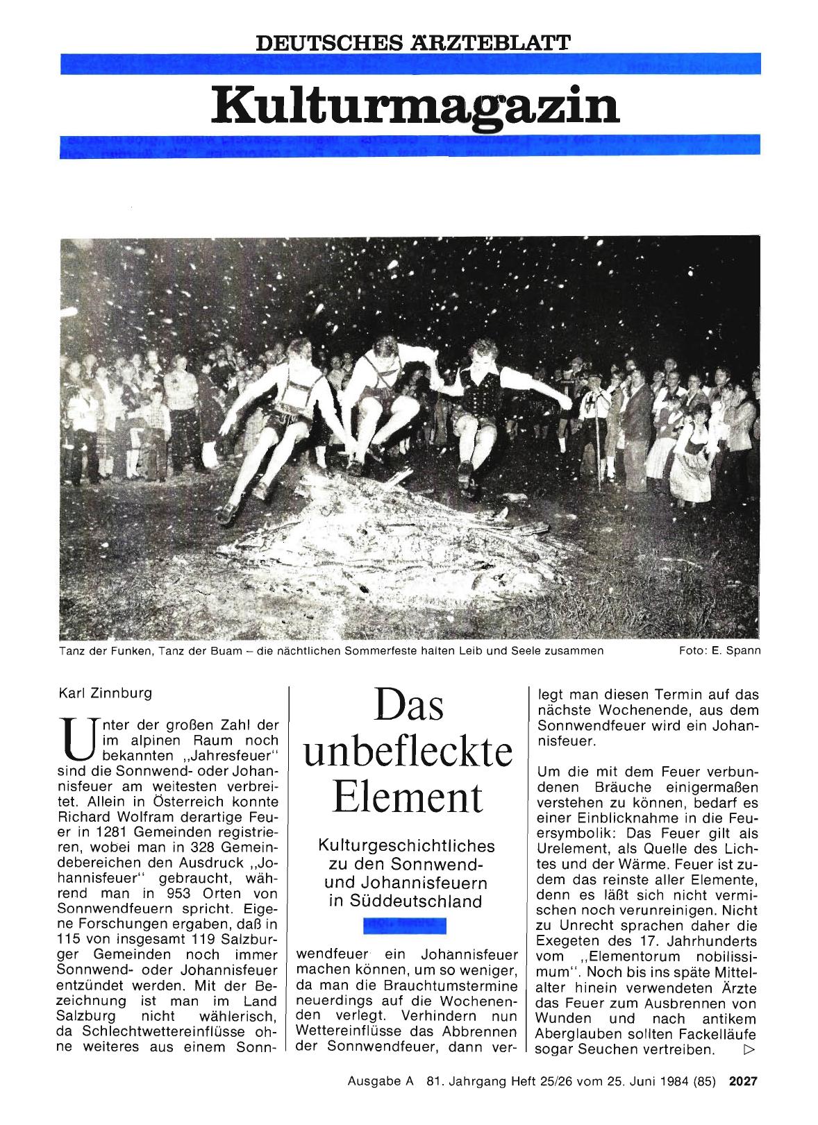 Vorschauseite 1: Das unbefleckte Element