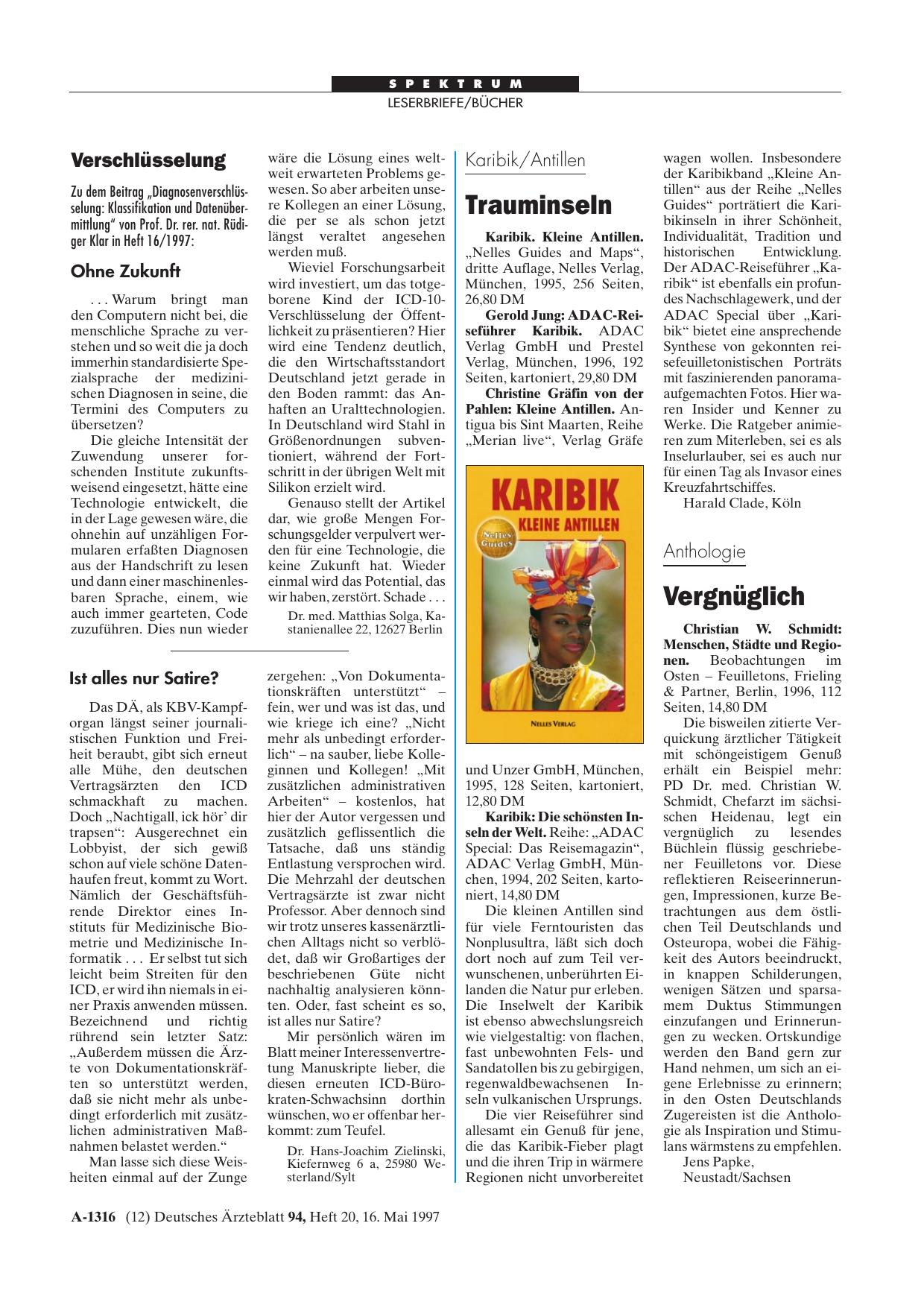 Vorschauseite 1: Kleine Antillen