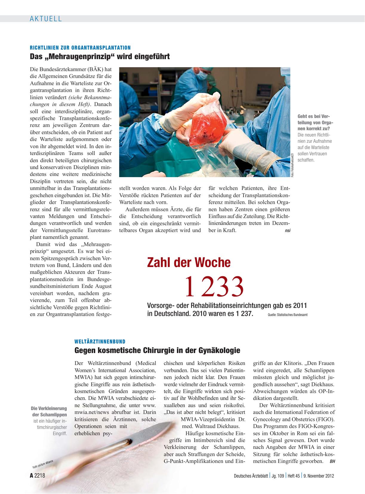 Vorschauseite 1: Zahl der Woche 1 233