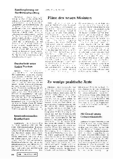 Vorschauseite 1: Mit Gewalt gegen Geburtenkontrolle
