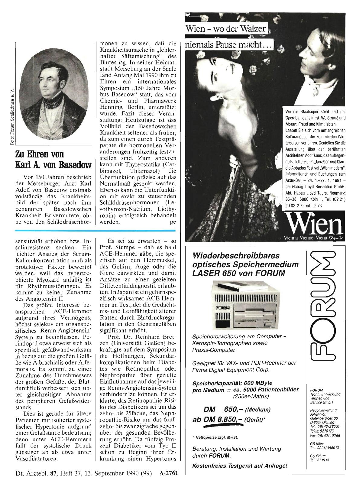 Vorschauseite 1: Zu Ehren von Karl A. von Basedow