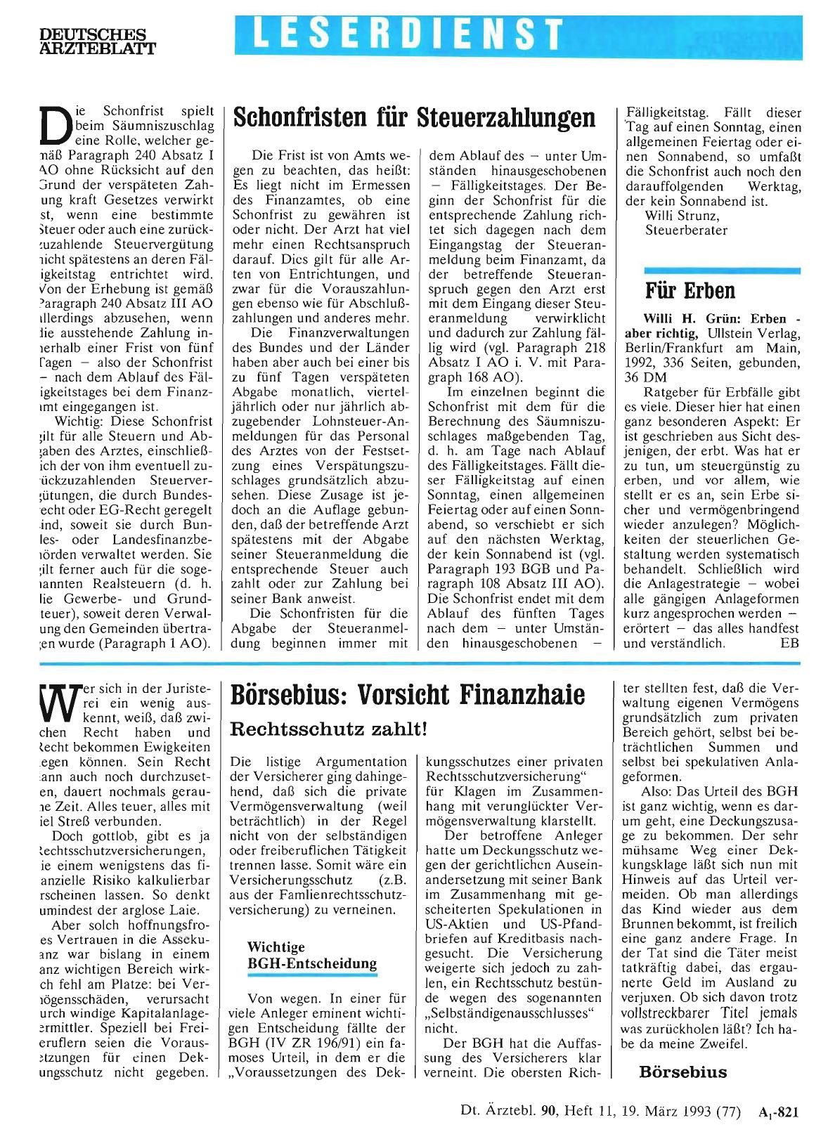 Vorschauseite 1: Börsebius: Vorsicht Finanzhaie