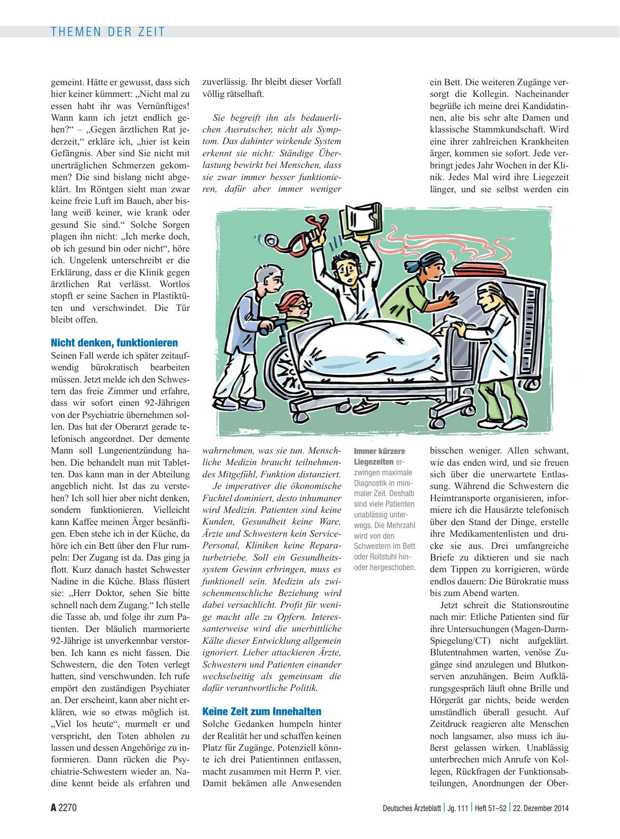 Vorschauseite 3: Erfahrungsbericht: Katastrophe Krankenhaus