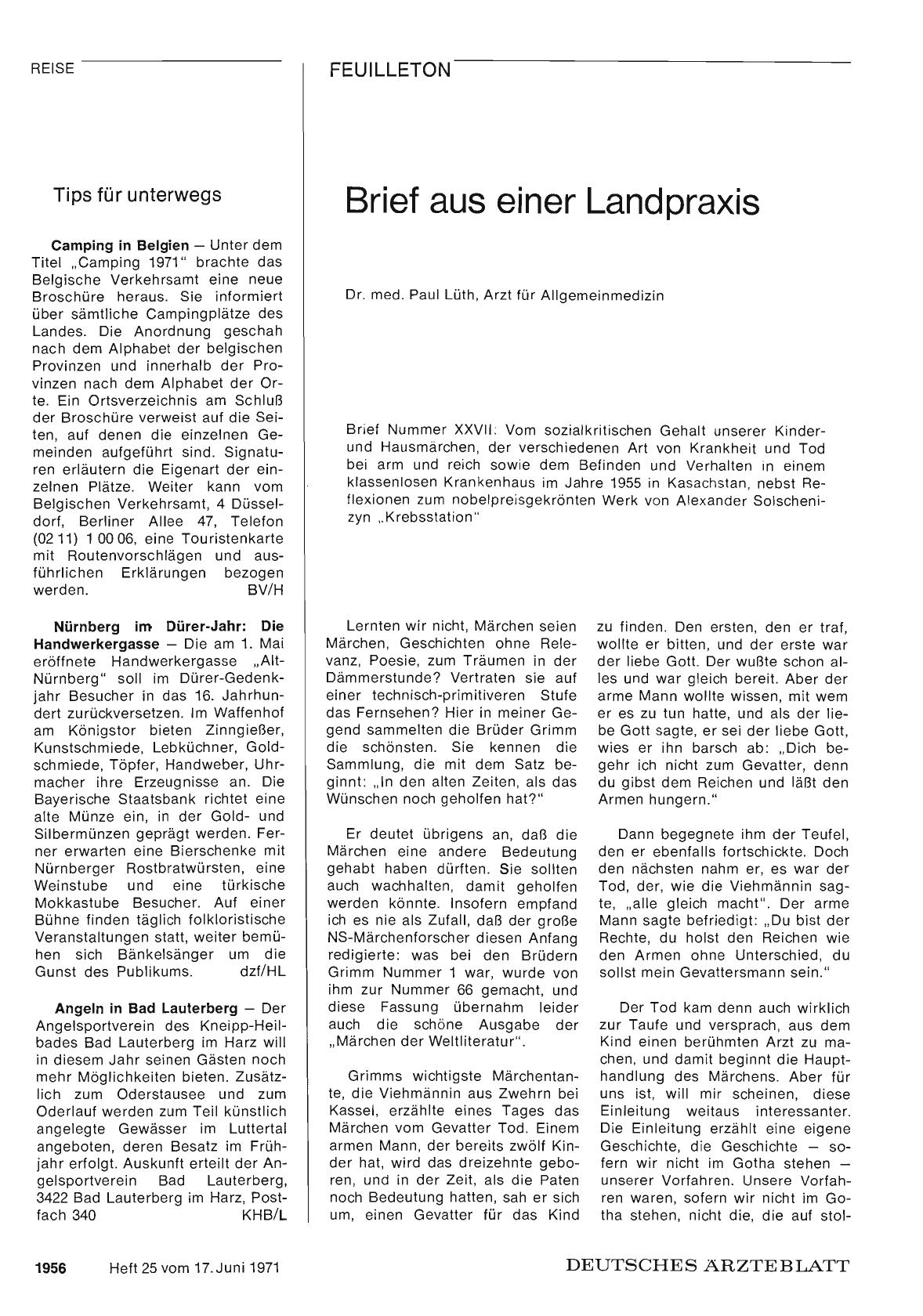 Vorschauseite 1: Tips für unterwegs
