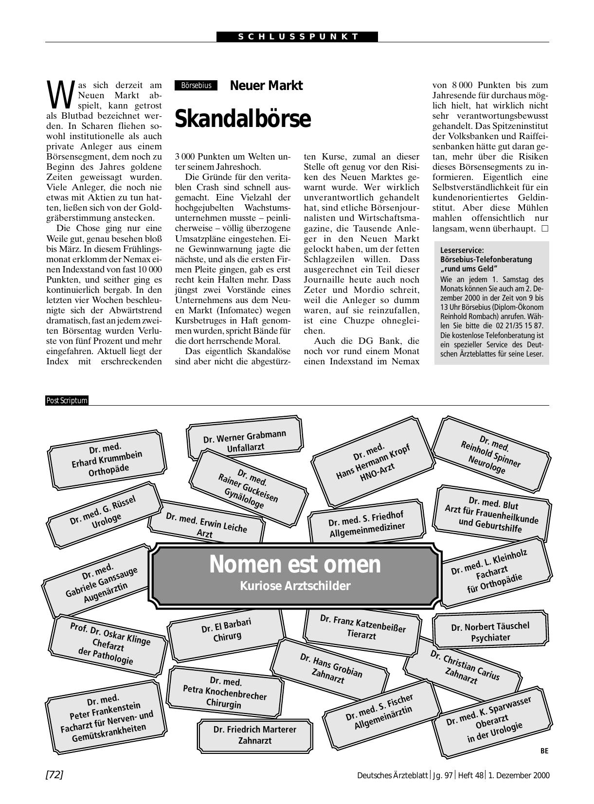 Vorschauseite 1: Neuer Markt: Skandalbörse