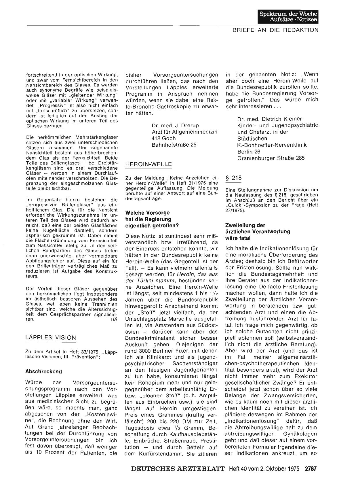 Vorschauseite 1: LÄPPLES VISION: Abschreckend