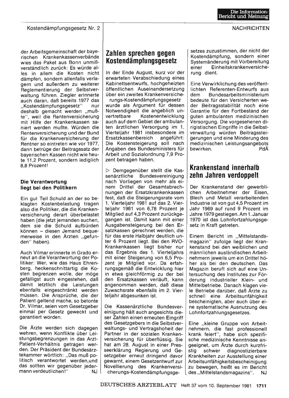 Vorschauseite 1: Krankenstand innerhalb zehn Jahren verdoppelt