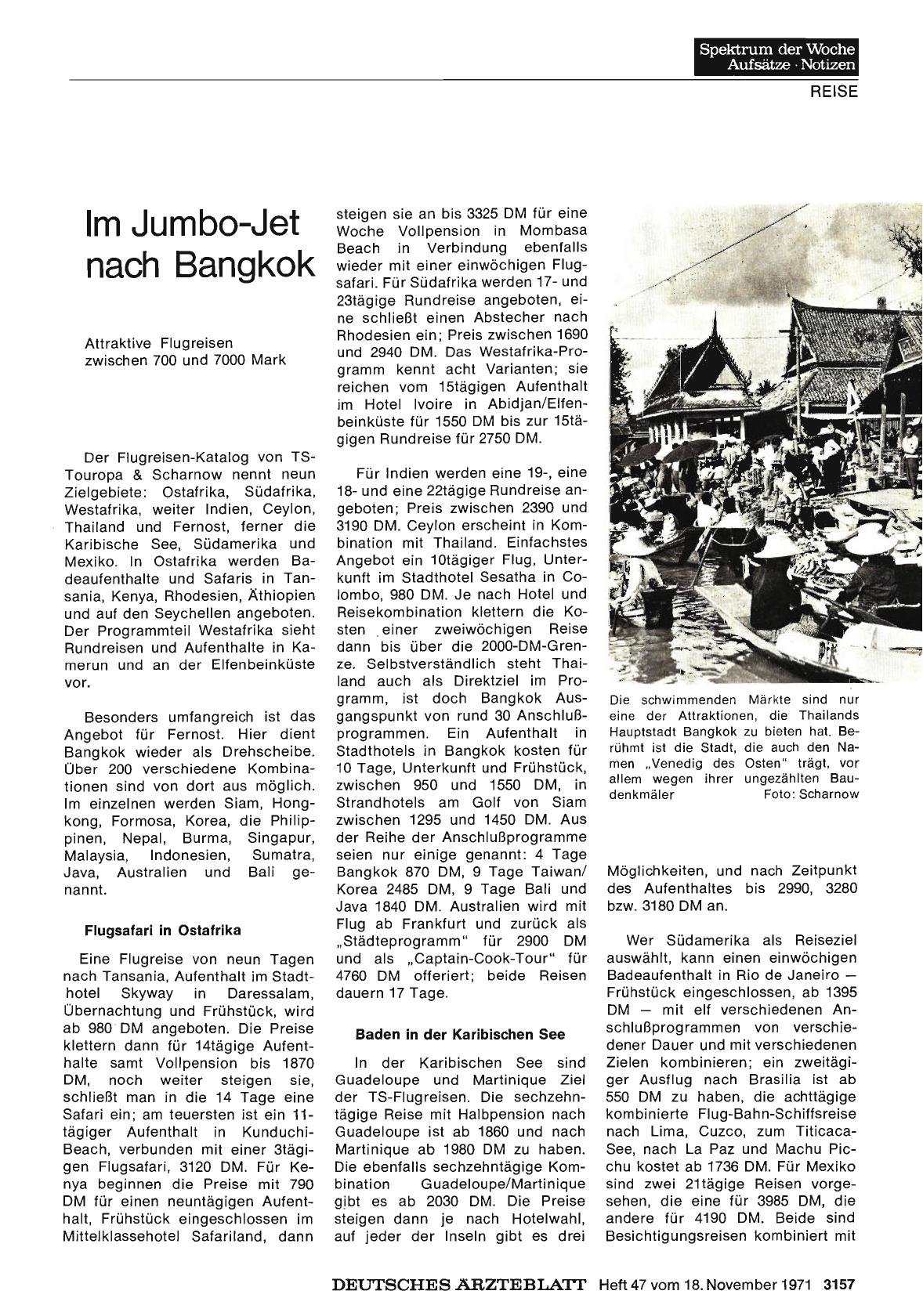 Vorschauseite 1: Im Jumbo-Jet nach Bangkok