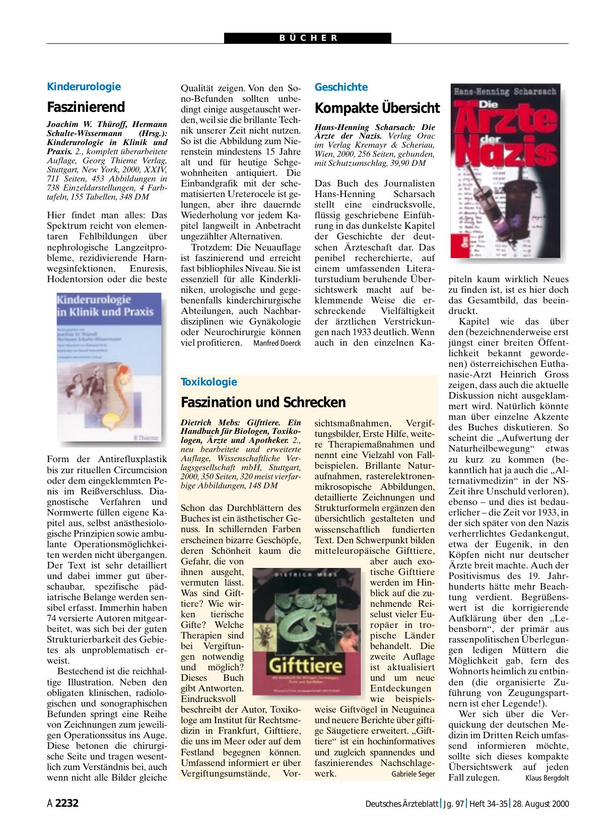 Vorschauseite 1: Gifttiere
