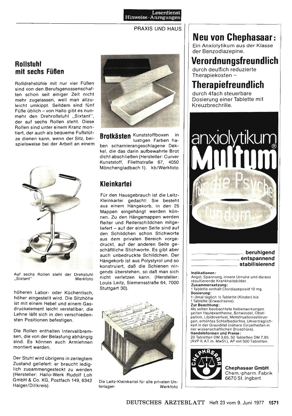 Vorschauseite 1: Kleinkartei