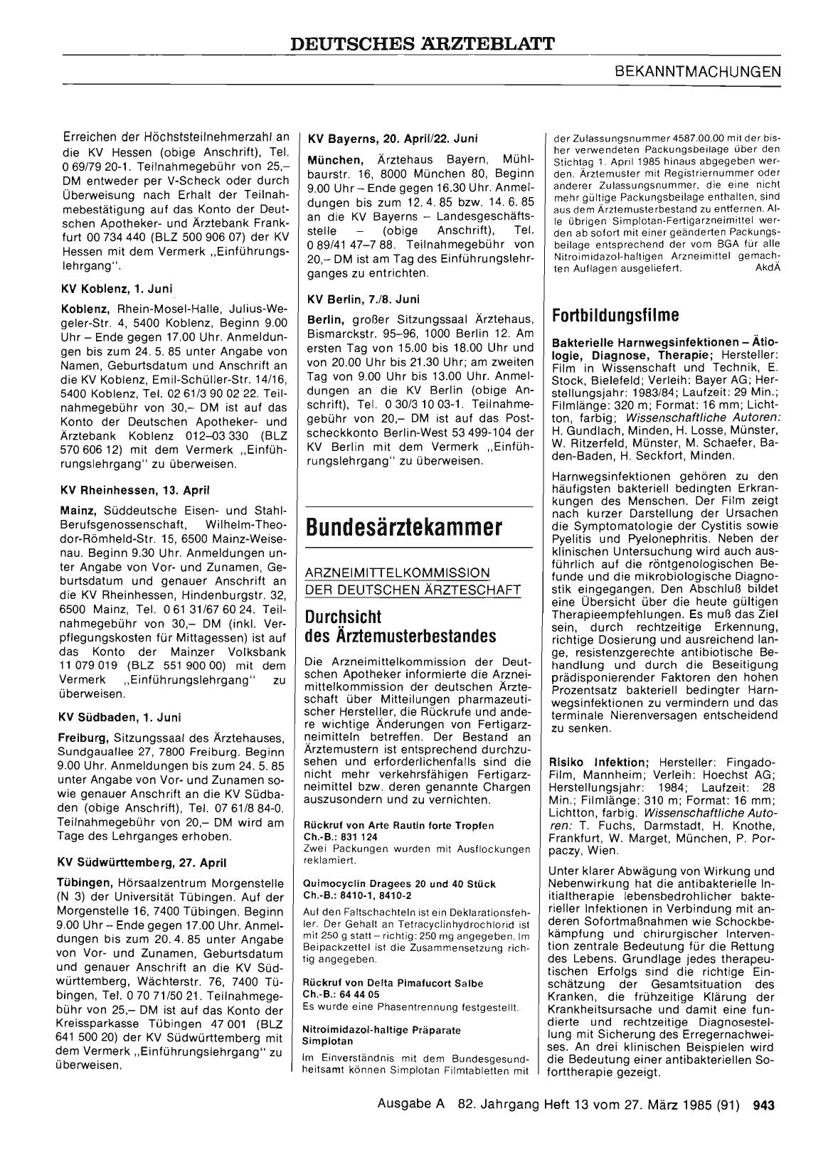 Vorschauseite 1: Fortbildungsfilme