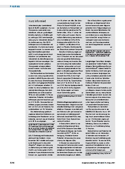 Vorschauseite 1: Kurz informiert