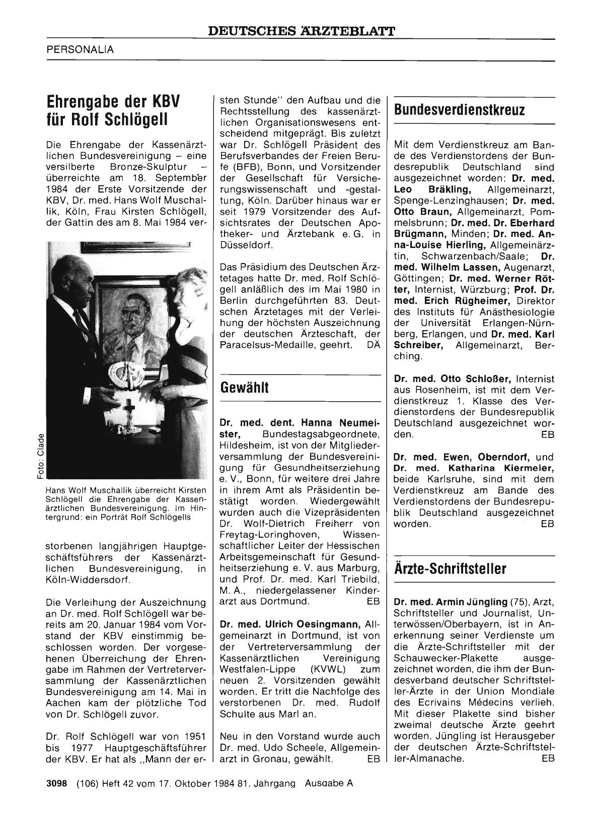 Vorschauseite 1: Ärzte-Schriftsteller