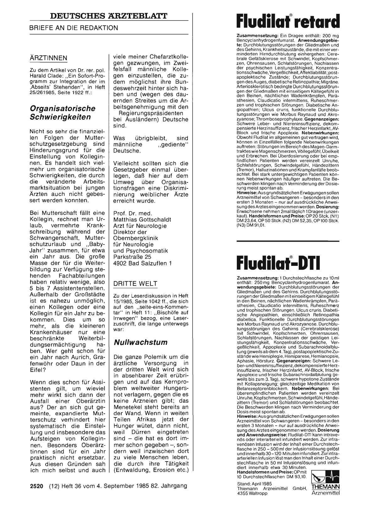 Vorschauseite 1: ÄRZTINNEN: Organisatorische Schwierigkeiten