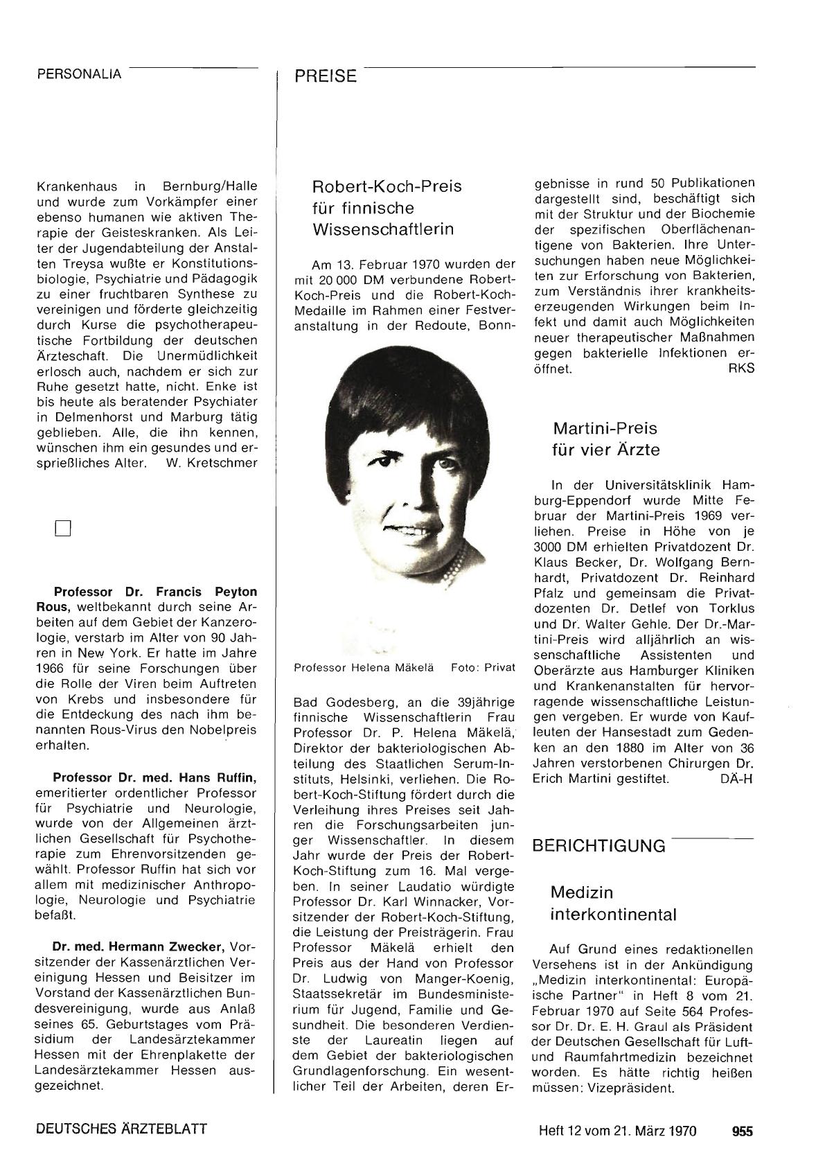 Vorschauseite 1: Medizin interkontinental