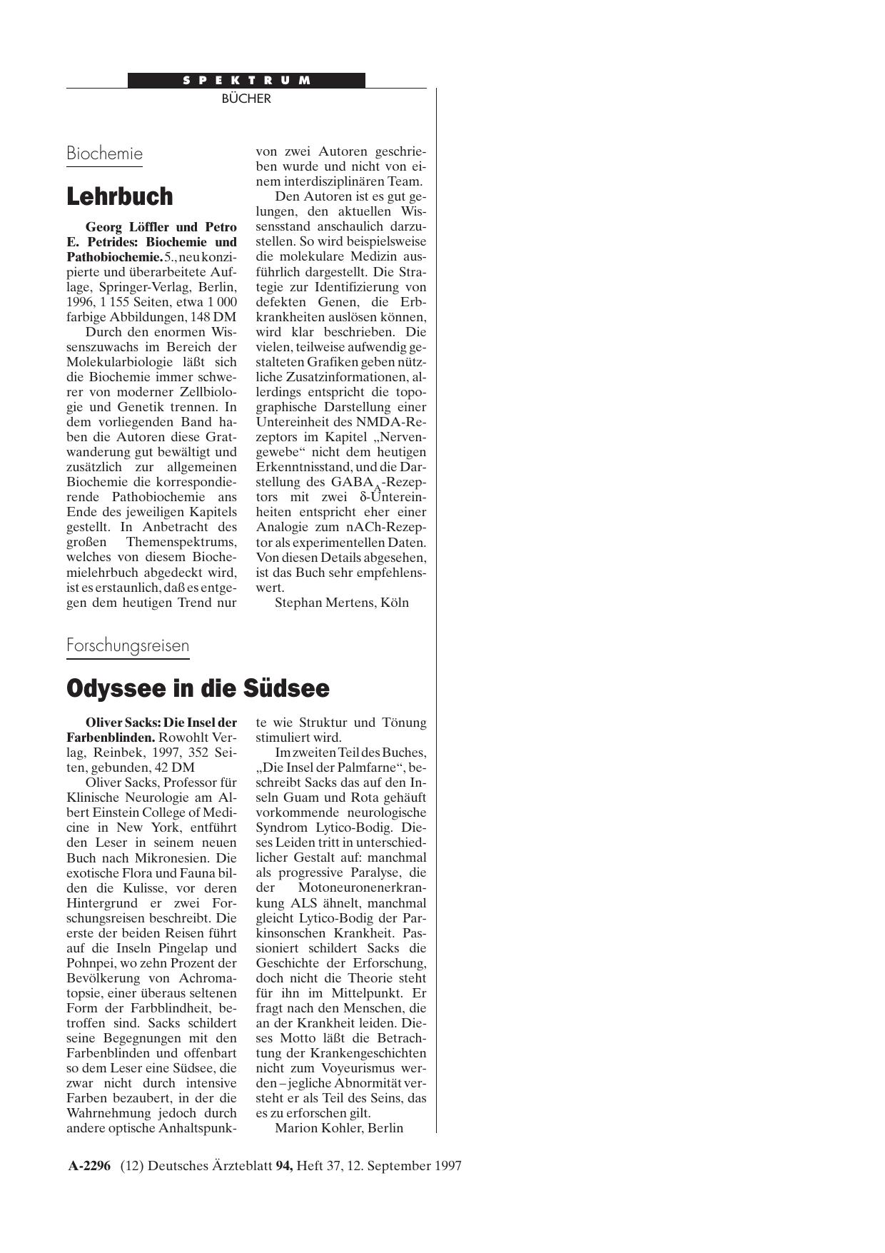 Vorschauseite 1: Die Insel der Farbenblinden